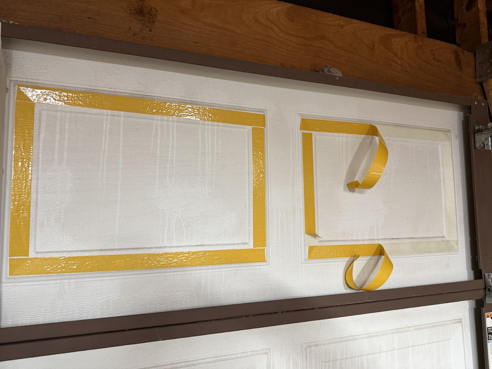 FULLSTOP Garage Door Insulation Kit - 8x7 & 8x8 ft Single Garage Door Insulation Panels - 8 Pre-Cut 24x48 Foam-Core Panels w/ Tape, Cutter & Squeegee - Easy DIY for Instant Temperature Control customer photo 2