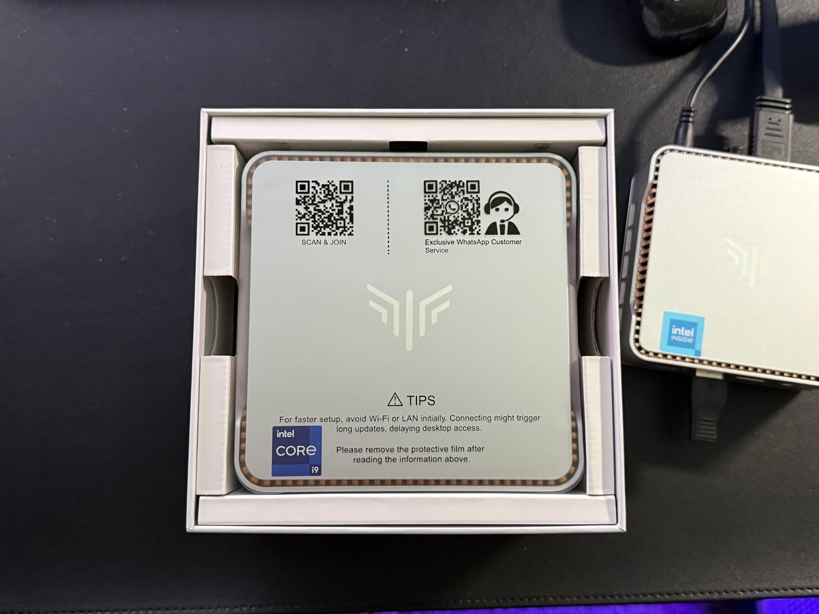 P2 Mini Gaming PC Windows 11 Pro, Intel Core i5-12600H Mini Desktop Computer, 16GB DDR4 512GB SSD, USB3.2, Type-C, Wifi6, BT5.2 customer photo 1