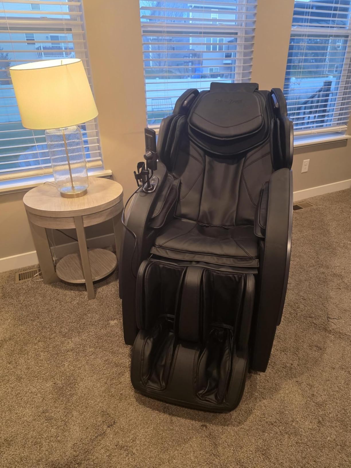 BOB AND BRAD iMaster Pro 4D Full Body Massage Chair, Co-Developed with Physical Therapists, 166° Zero Gravity SL-Track Recliner, Voice Control, Heat, Deep Tissue & Auto-Extend Calf for Tall Users customer photo 2