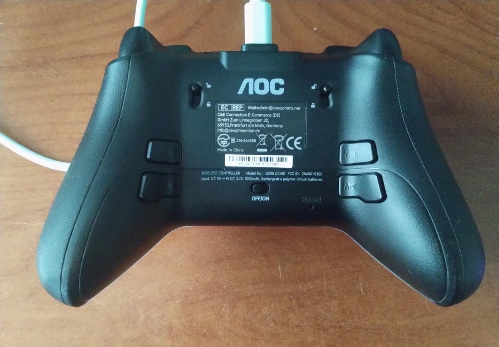 AOC PC Controller - Interactive Screen Wireless Controller Compatible with PC/Switch/Switch 2/iOS/Android customer photo 1