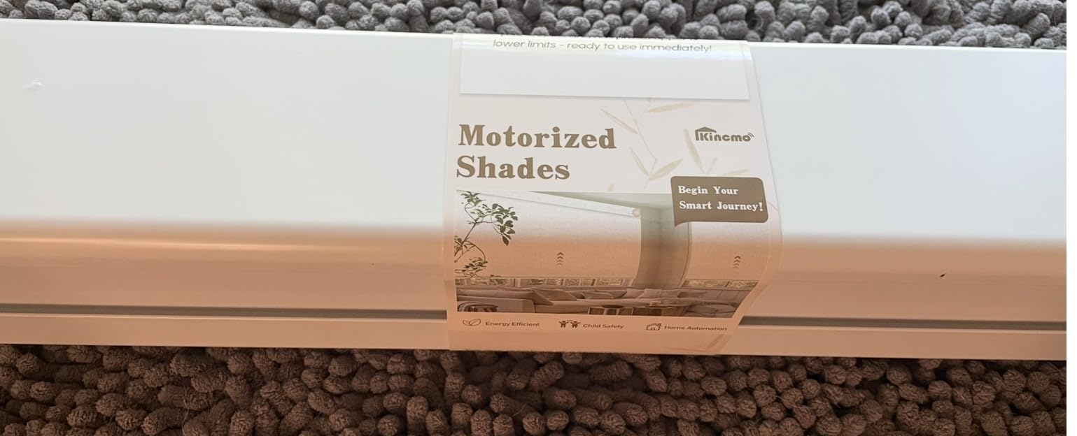 Kincmo Motorized Outdoor Shades for Patio Porch, Custom Outdoor Motorized Blinds with Remote, Waterproof & Windproof Patio Shades Work with Apple Homekit,Alexa,Google (3% Openness Black) customer photo 2