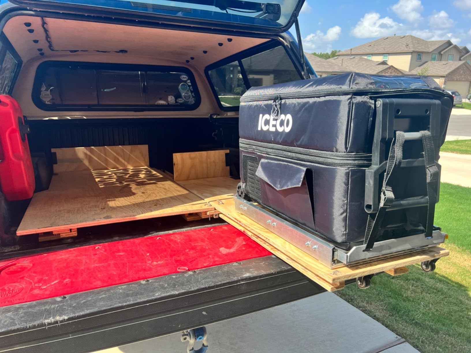 ICECO JP50 ProD Dual Zone Fridge Freezer, 51 Qt Portable Refrigerator Powered by SECOP, 12V Car Fridge with AC/DC, -4℉～68℉, Wheeled Electric Cooler for Camping, Travel, and Fishing customer photo 1