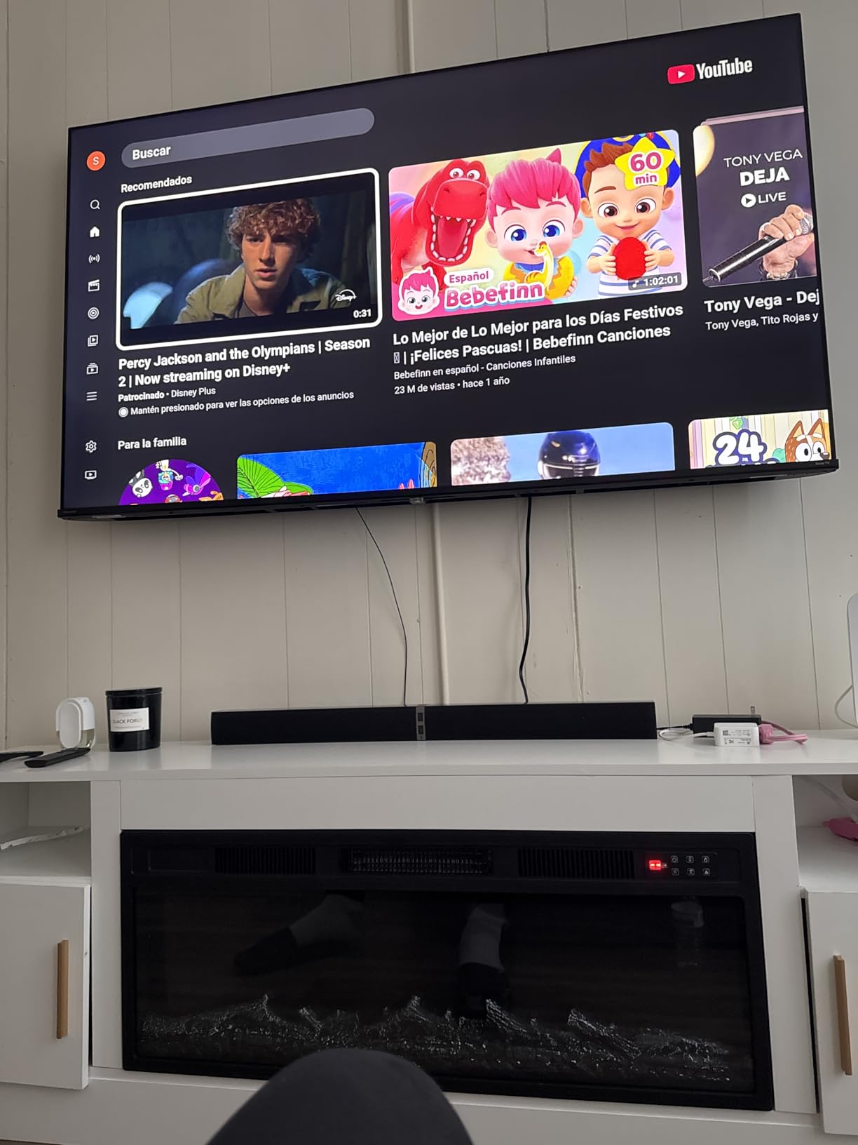 MZEIBO Sound Bar with Subwoofer,120W Soundbar for Smart TV Surround Sound Home Theater System Bluetooth 5.3 Audio Compatible with ARC, AUX, Optical customer photo 2