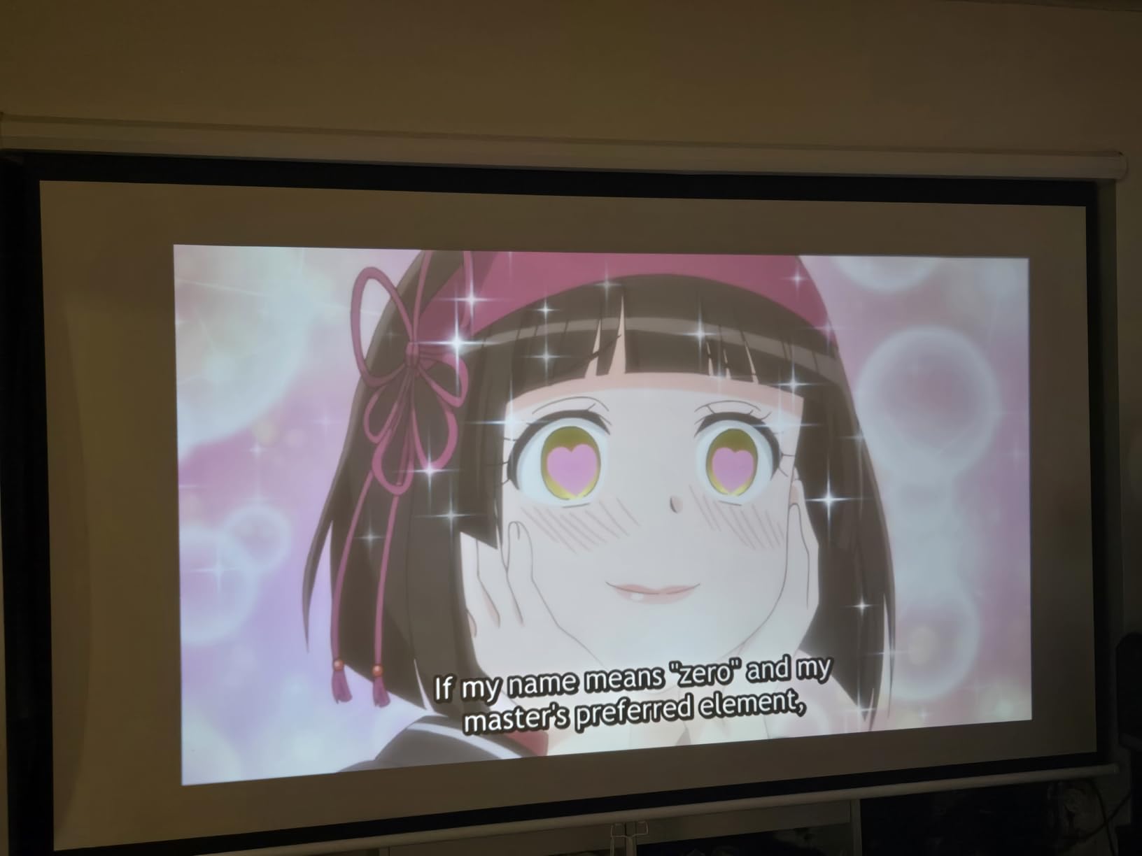 Aurzen Roku TV Smart Projector with Wifi and Bluetooth, Roku Streaming Experience Built-in, 1080P FHD, Dolby Audio, Auto Focus & Keystone, Zoom, Movie Portable Outdoor Mini Projector, White customer photo 2