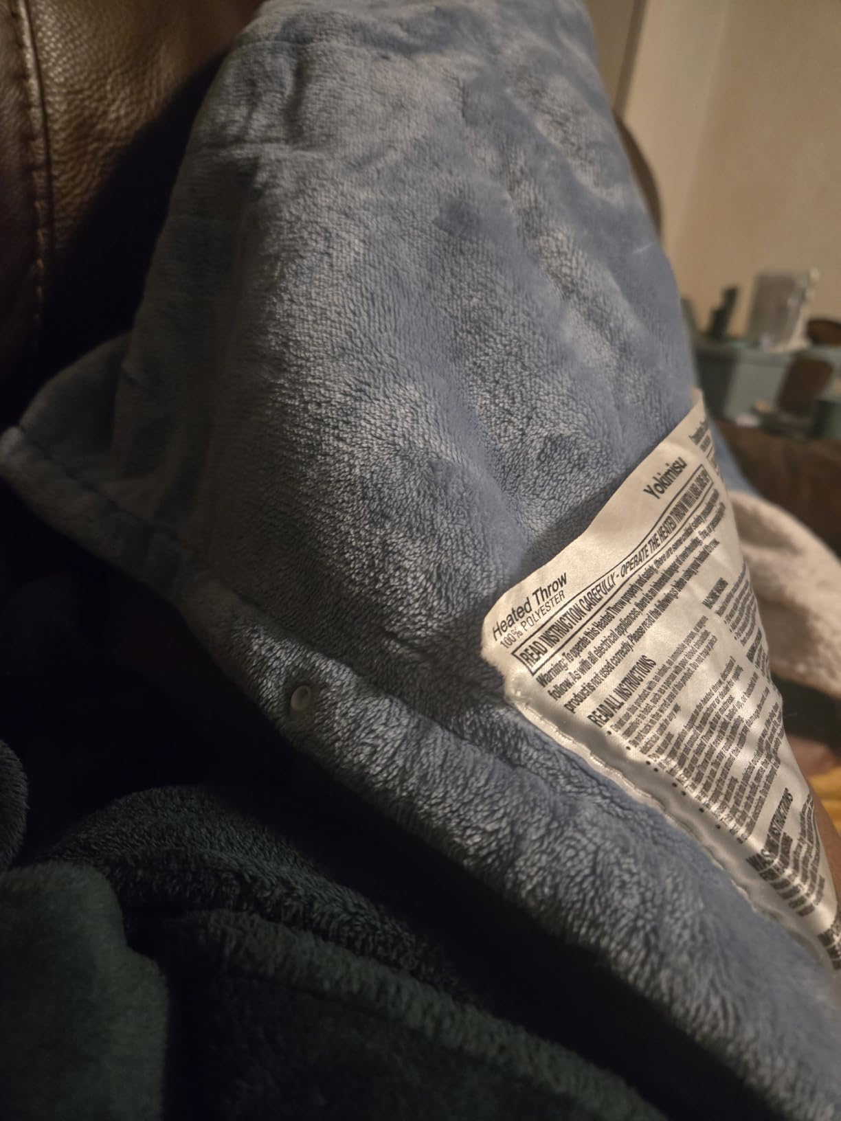 Electric Blanket King- Soft Heating Blanket, Dual Control & 9 Heat Levels, 10H Timer, Soft Flannel to Sherpa, Fast Heating Electric Throw, Machine Washable, Gift for Mom, Dad, 90