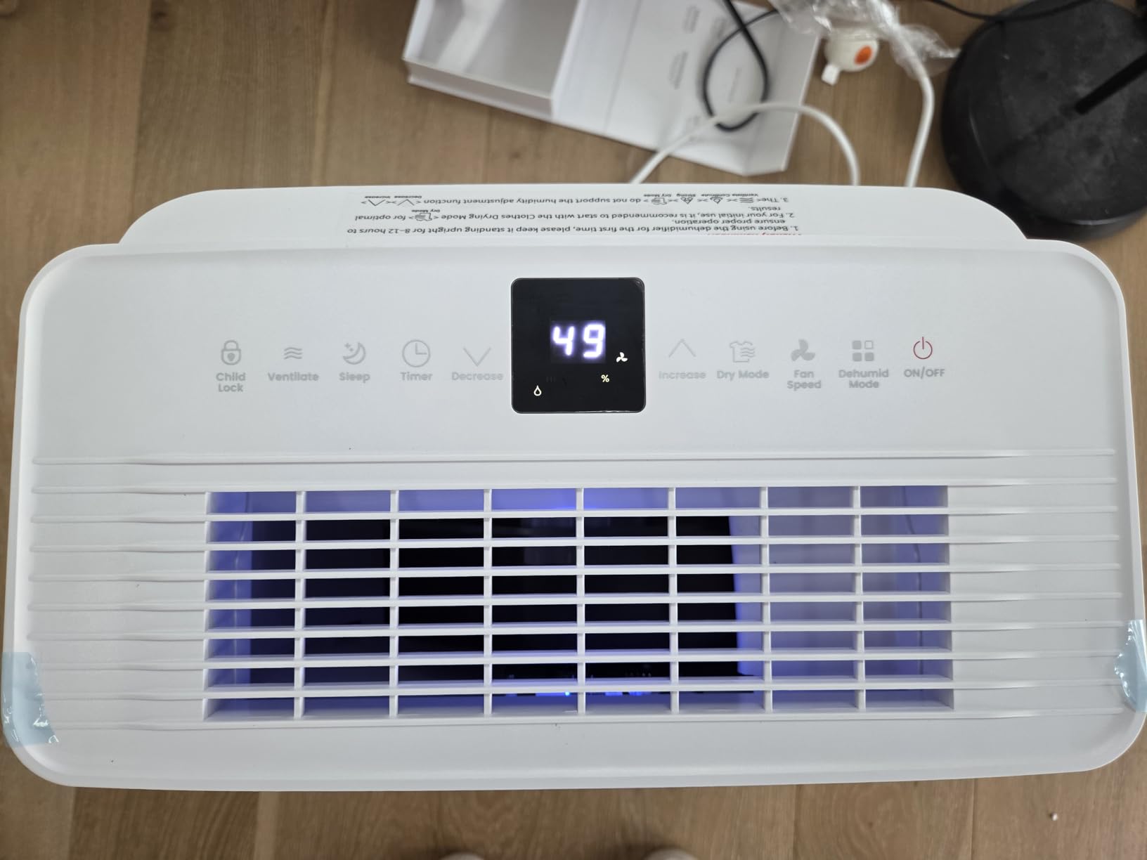 5000 Sq. Ft Dehumidifier, Max 95 Pint/Day Dehumidifier for Basement & Home, Compressor Dehumidifier with Drain Hose, Smart Humidity Control, Energy Efficient & Quiet for Bedroom, Large Rooms customer photo 1