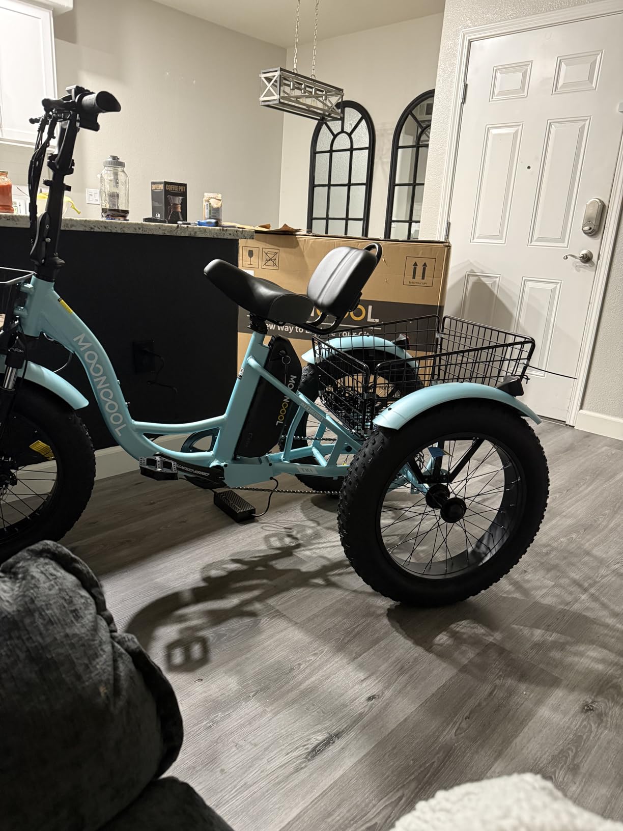 MOONCOOL Electric Tricycle for Adults, 20
