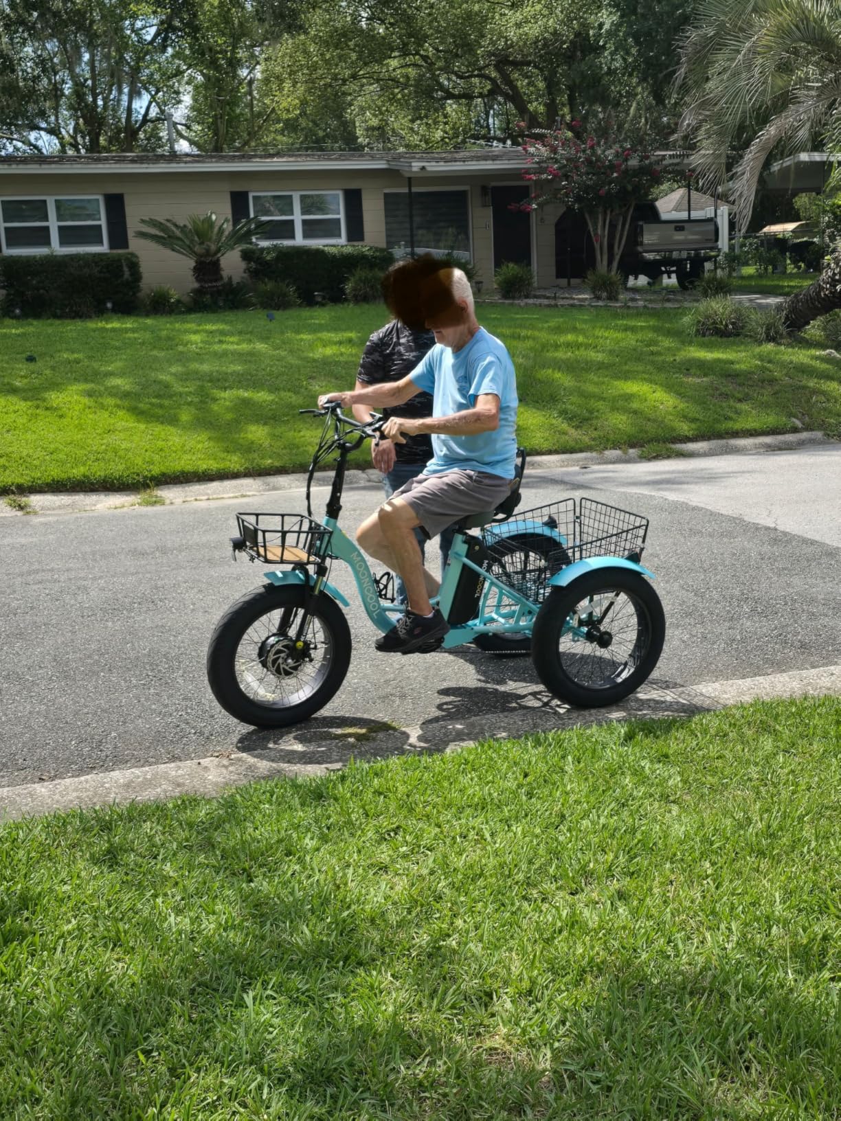 MOONCOOL Electric Tricycle for Adults, 20