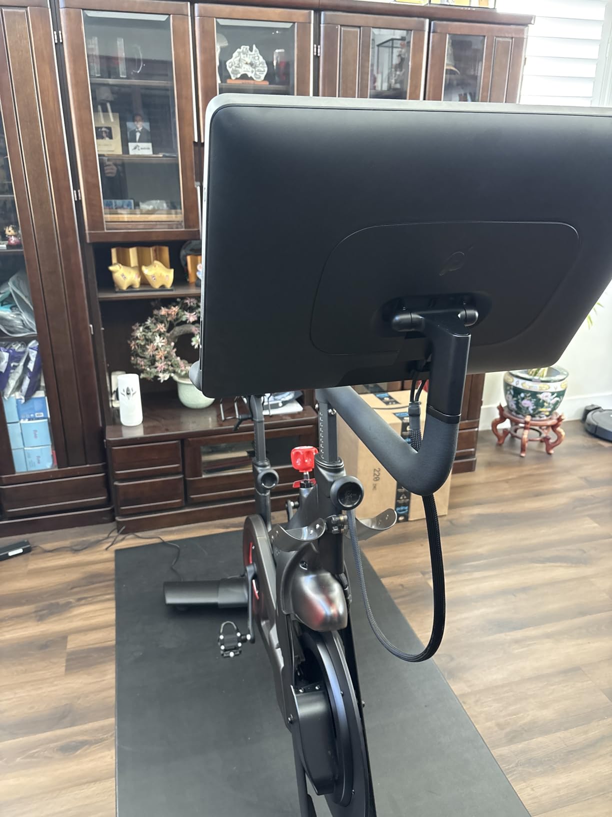 Peloton Bikes, Indoor Exercise bikes for Cardio and Strength Training customer photo 1