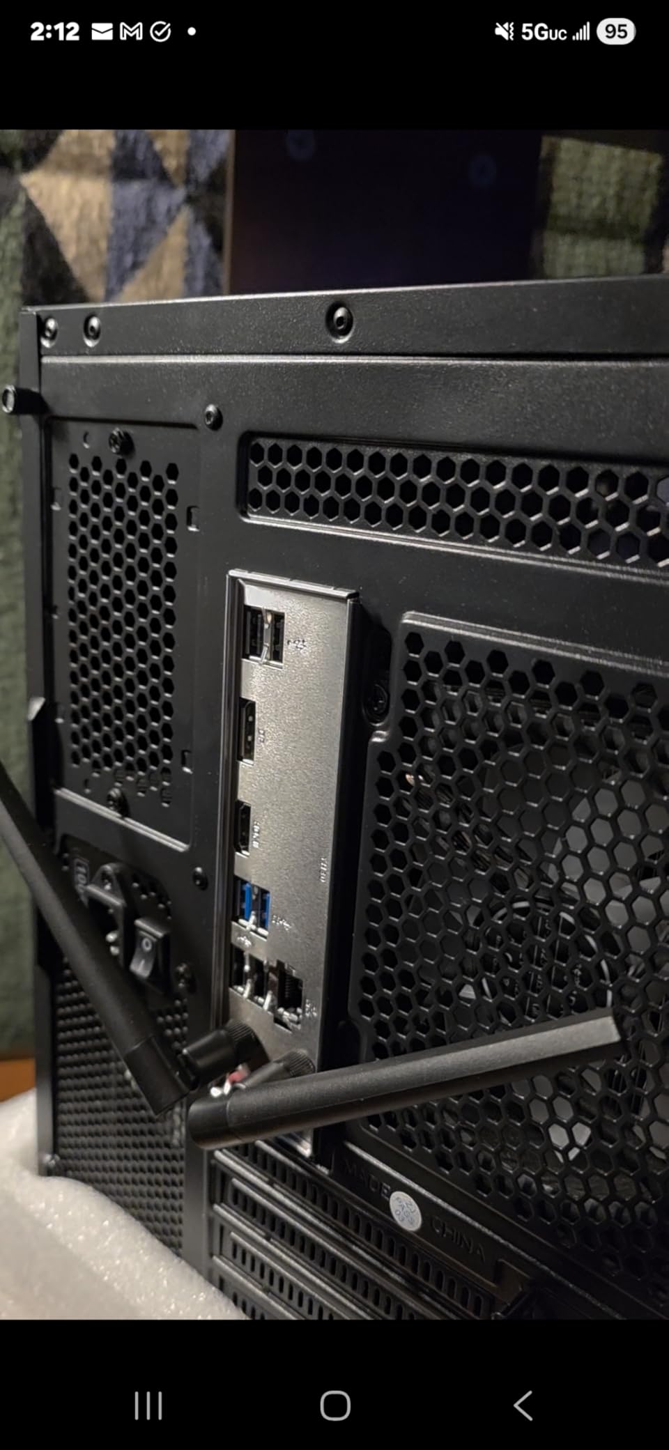 Gaming PC Desktop, AMD Ryzen 7 5700G 3.8GHz, 16GB DDR4 3200MHz RAM, 1TB NVMe SSD, 550W Bronze Power Supply, ARGB Fans, Tower Computer for Office, Light Gaming, Photo Editing customer photo 2