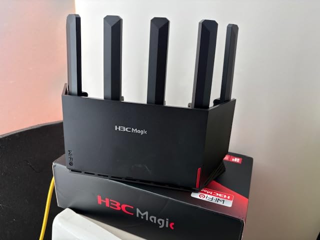 H3C AX5400 WiFi 6 Router for Wireless Internet(NX54), High Speed Gaming Routers for Whole-Home,Long Range Coverage Computer WiFi Routers,Subscription-Free,Parental Controls,WPA3 Security,VPN, EasyMesh customer photo 1