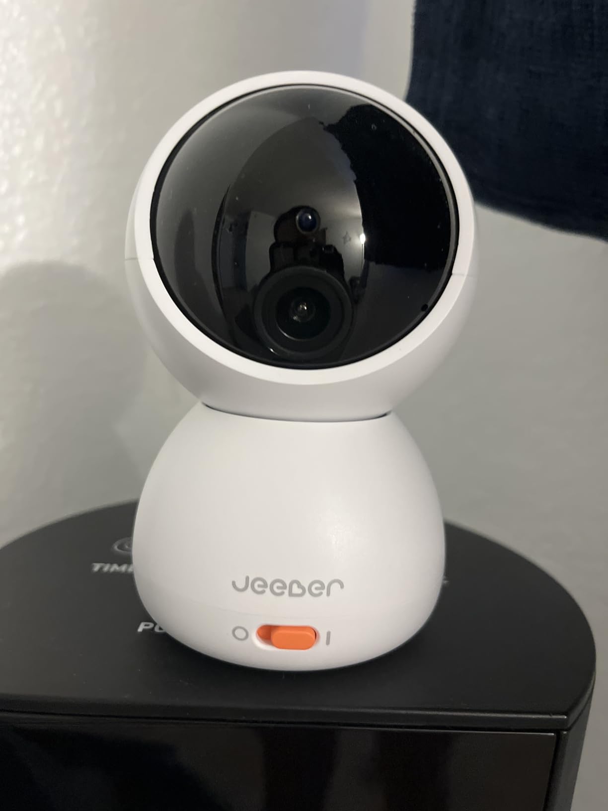 1080P WiFi Baby Monitor with Camera and Audio, Pan-Tilt-Zoom Video Camera, 4'' IPS Screen, HD Night Vision, Motion & Cry Detection, 360 Degree View, Temperature Sensor, Feeding Reminder, Lullabies customer photo 1