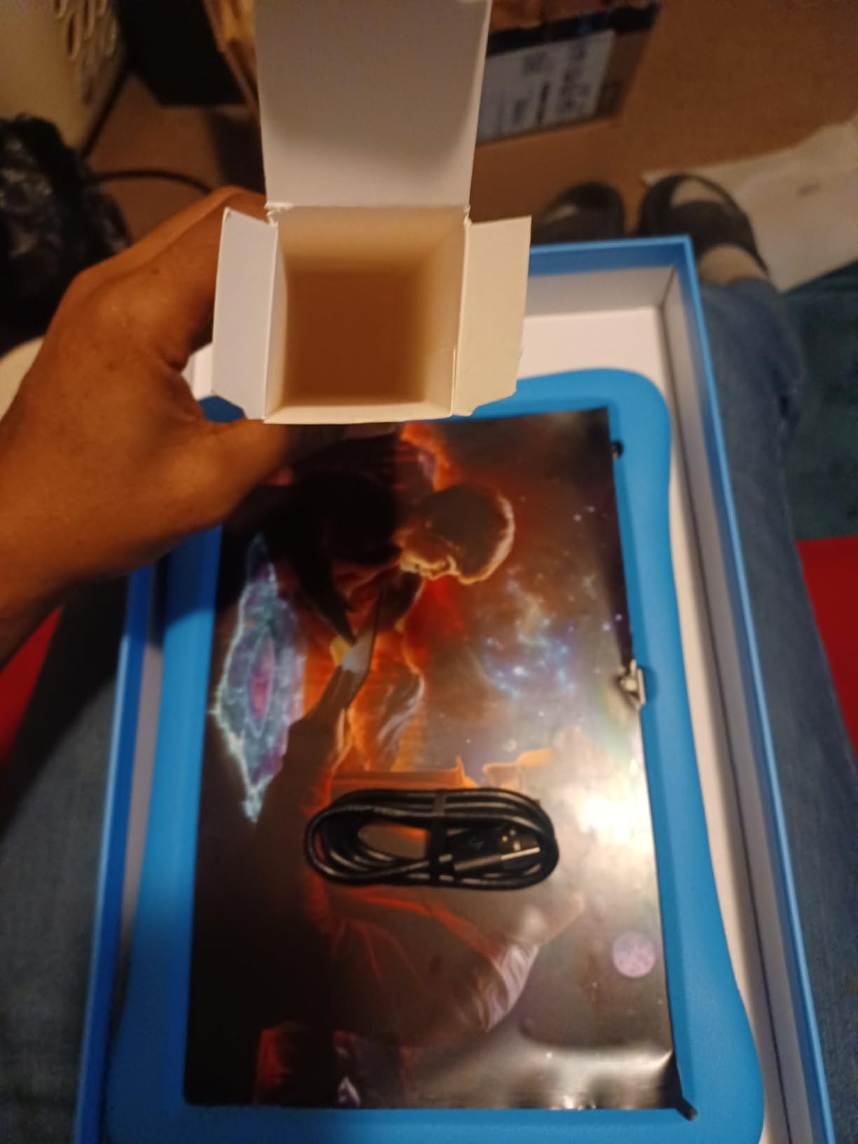 Kids Tablet 10 Inch, Android 15.0, 8GB (3+5 Extended) RAM, 32GB ROM (Expandable to 1TB), Dual Camera, 6000mAh, Preloaded with Kid-Friendly Apps, Tablet with Case, Android Tablets for Kids (Pink) customer photo 2