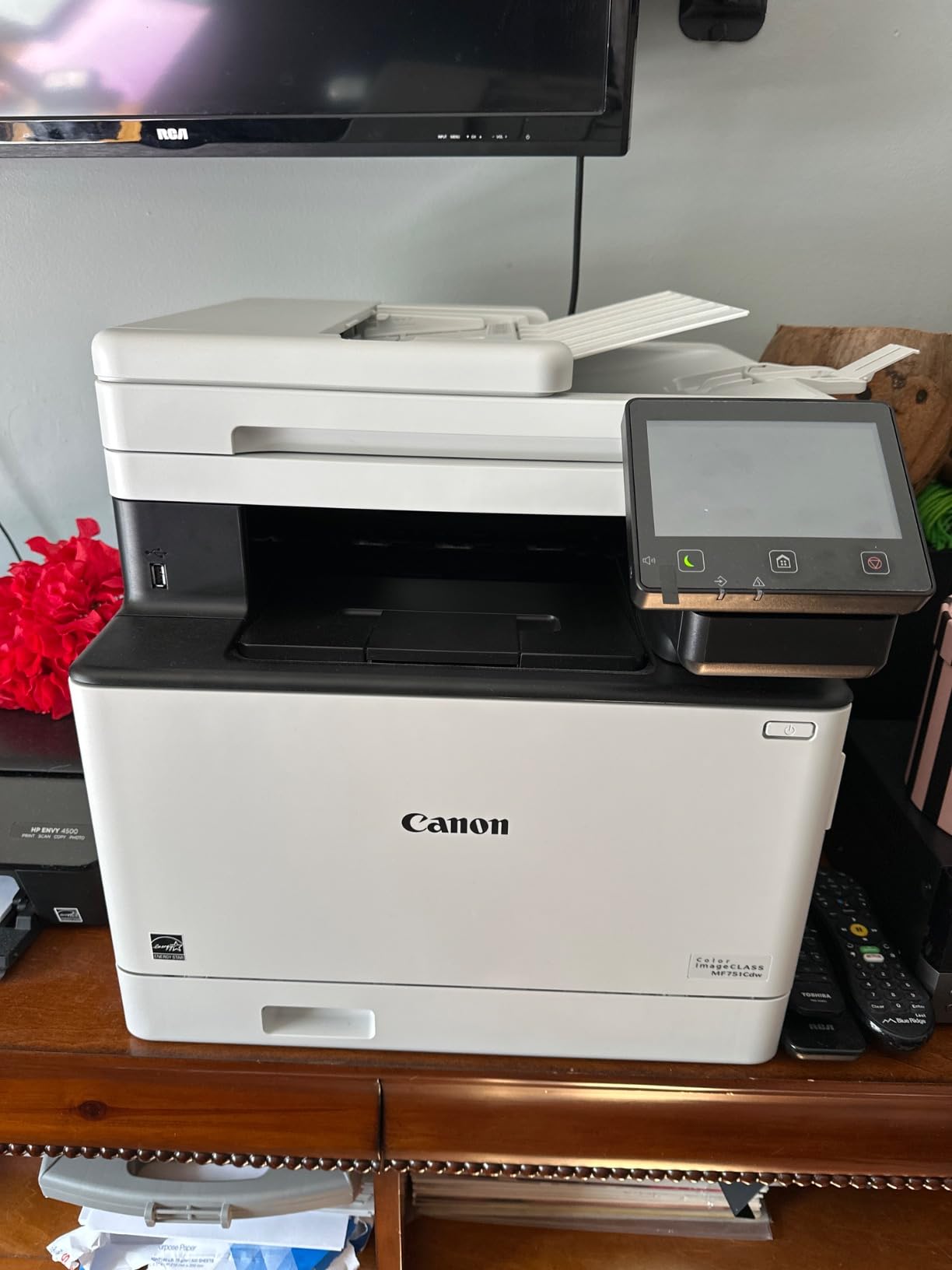 Canon Color imageCLASS MF751Cdw II - Wireless Duplex Laser Printer, Multifunction with Copier, Scanner, Automatic Document Feeder, 3 Year Limited Warranty, 35 PPM customer photo 1