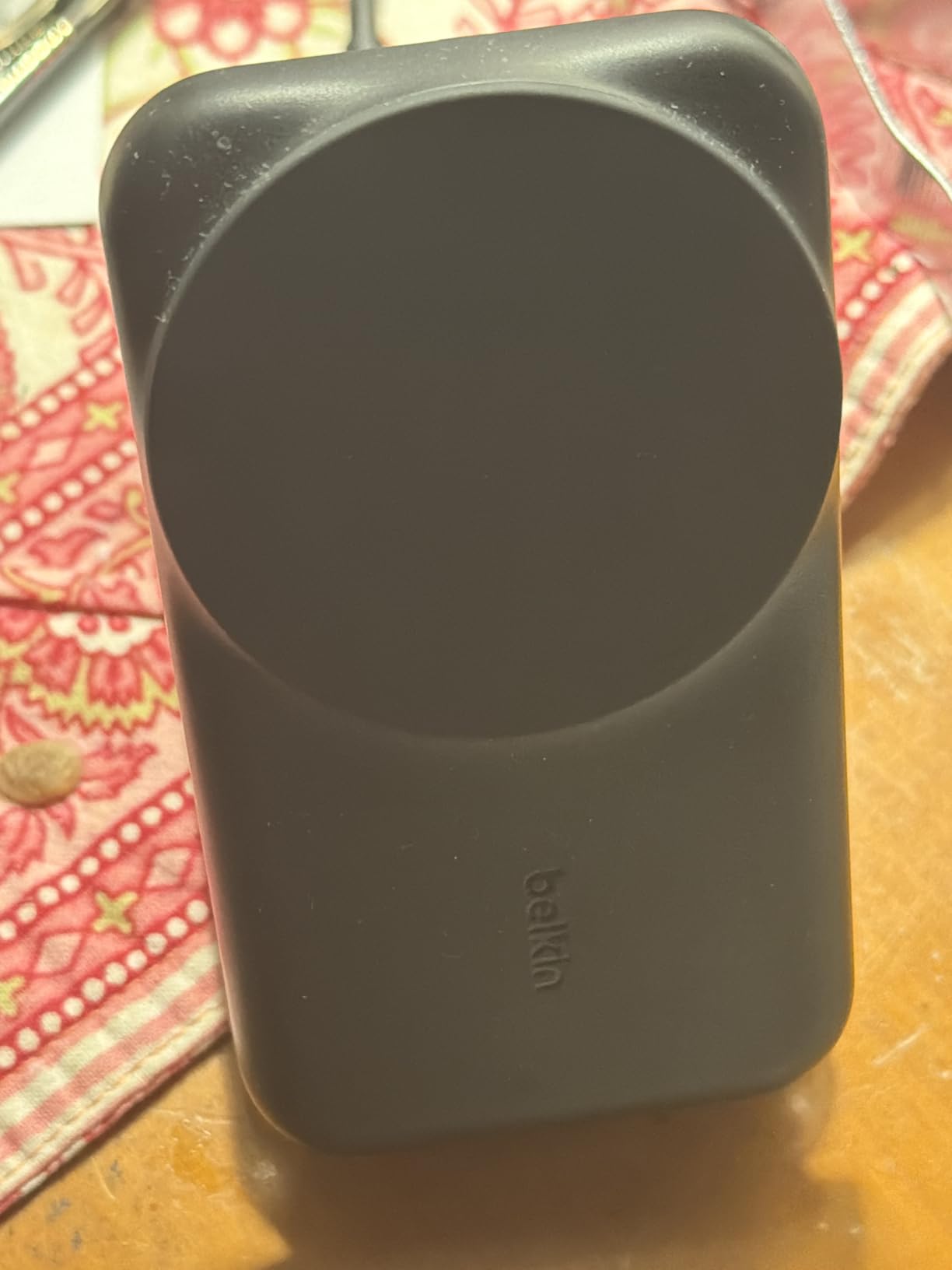 Belkin MagSafe Charger Compatible, 2-in-1 Charging Station, Qi2.2 25W Magnetic Wireless Charger Dock, Foldable Stand, with 5W USB-C Port, for iPhone 17/16/15, Pixel 10, AirPods customer photo 1