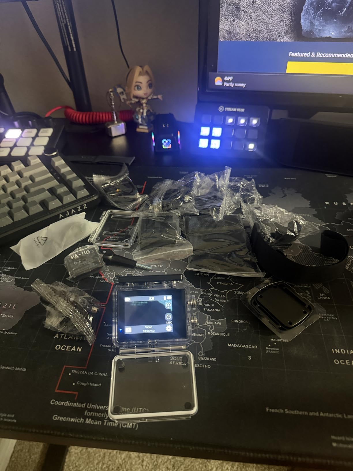 Action Camera 4K Waterproof Camera 20MP with Touch Screen Underwater Camera 131FT with EIS for Snorkeling Helmet Bike 170 Wide Angle Remote WiFi 5XZoom customer photo 1