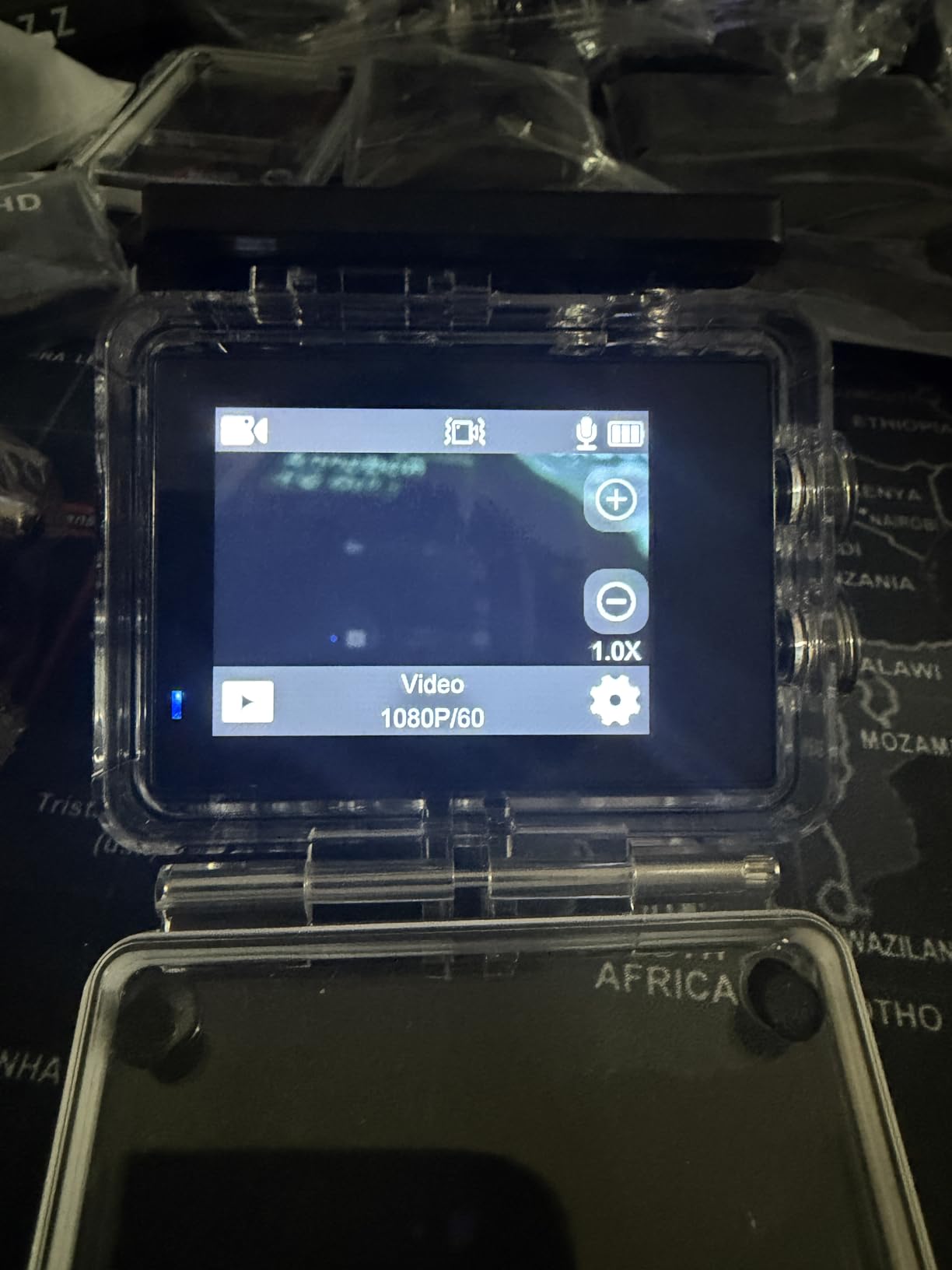 Action Camera 4K Waterproof Camera 20MP with Touch Screen Underwater Camera 131FT with EIS for Snorkeling Helmet Bike 170 Wide Angle Remote WiFi 5XZoom customer photo 2