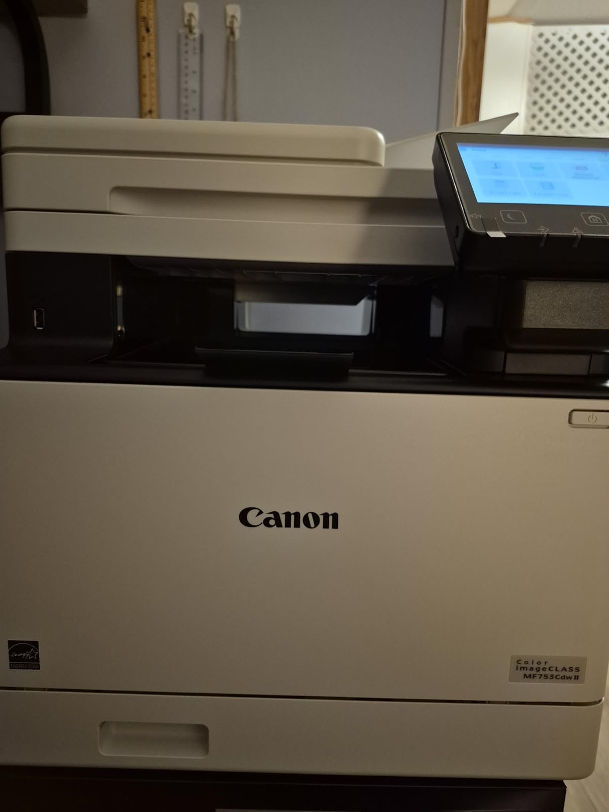 Canon Color imageCLASS MF753Cdw II - Wireless Duplex Laser Printer, All-in-One with Scanner, Copier, Fax, Auto Document Feeder, 3 Year Limited Warranty, 35 PPM customer photo 2