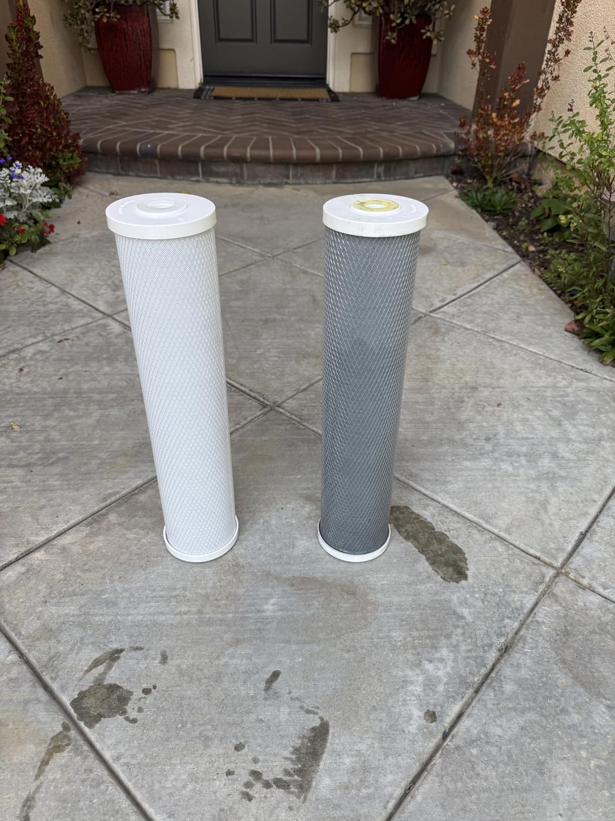 NU Aqua 4 Stage Main Line Salt Free Water Softener Whole House Water Filter System (20 inch x 4.5 inch) customer photo 2