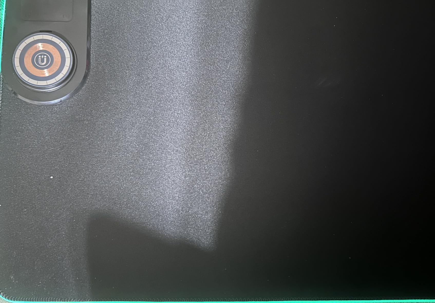 RGB Gaming Mouse Pad Wireless Charging Desk Mat with Foldable Phone Stand, Large LED Gaming Mat 800x350x4mm, 15 Light Modes, Waterproof, Keyboard Pad for PC Computer, Includes 20W PD Power Adapter customer photo 2