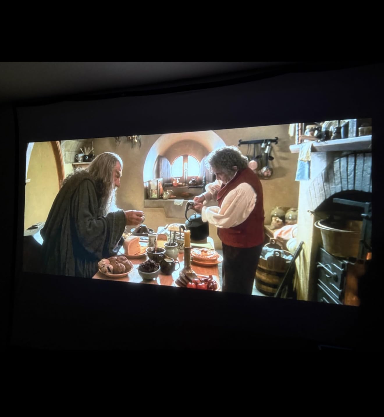 Yaber Projector with WiFi and Bluetooth, Sound by JBL & High Brightness, Auto Focus/Keystone Correction, 3D Sound Movie Proyector, Portable projector for Home & Outdoor customer photo 2