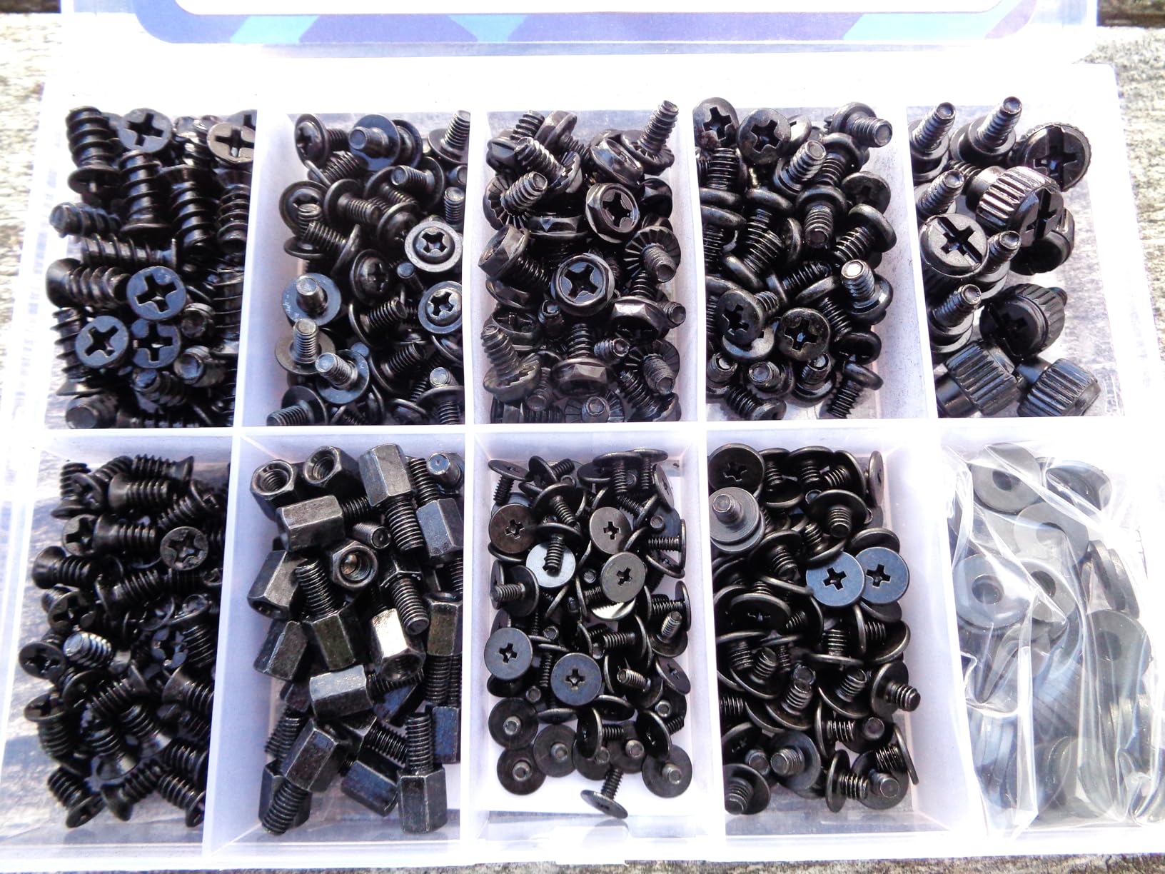 507Pcs Professional Computer Screws Assortment Kit, Includes Motherboard Screws, Standoffs, PC Case, SSD, Hard Drive, Fan, CD-ROM Screws, Long-Lasting for DIY PC Build and Repair customer photo 2