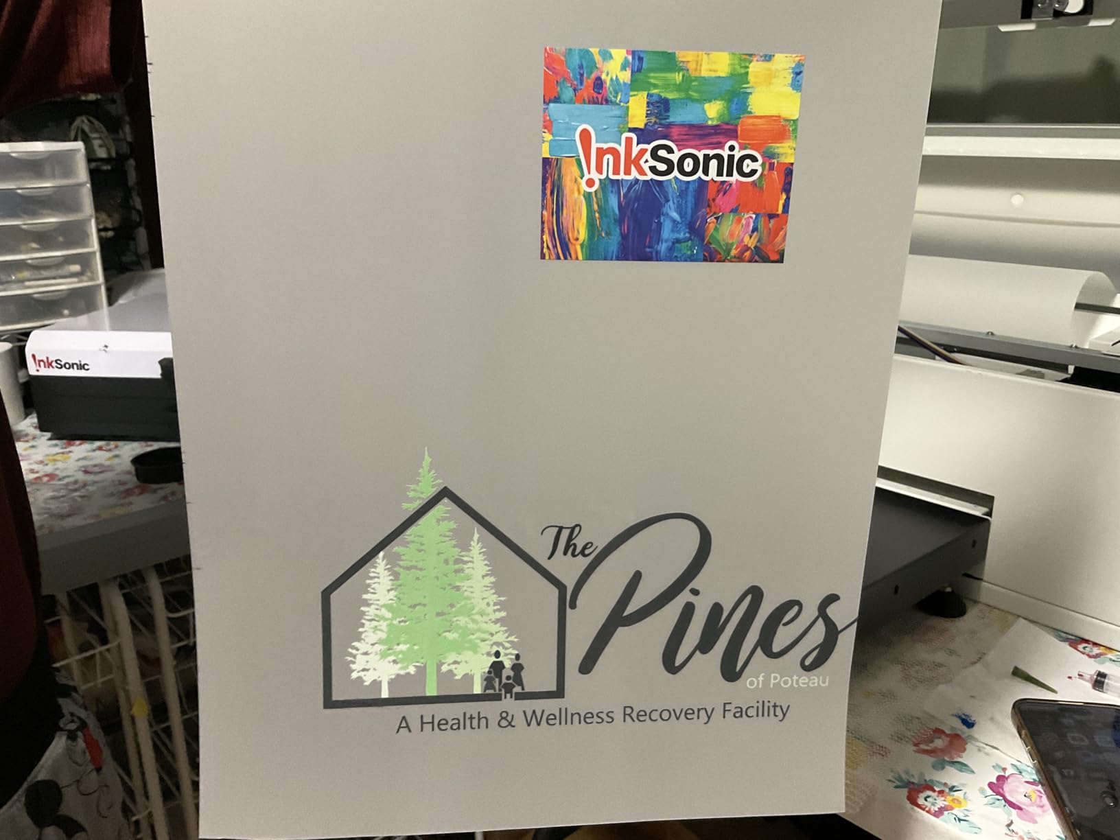 InkSonic R1390 DTF Printer, A3 T-Shirt Printing Machine, C13 Apparel Printer Bundle, 13