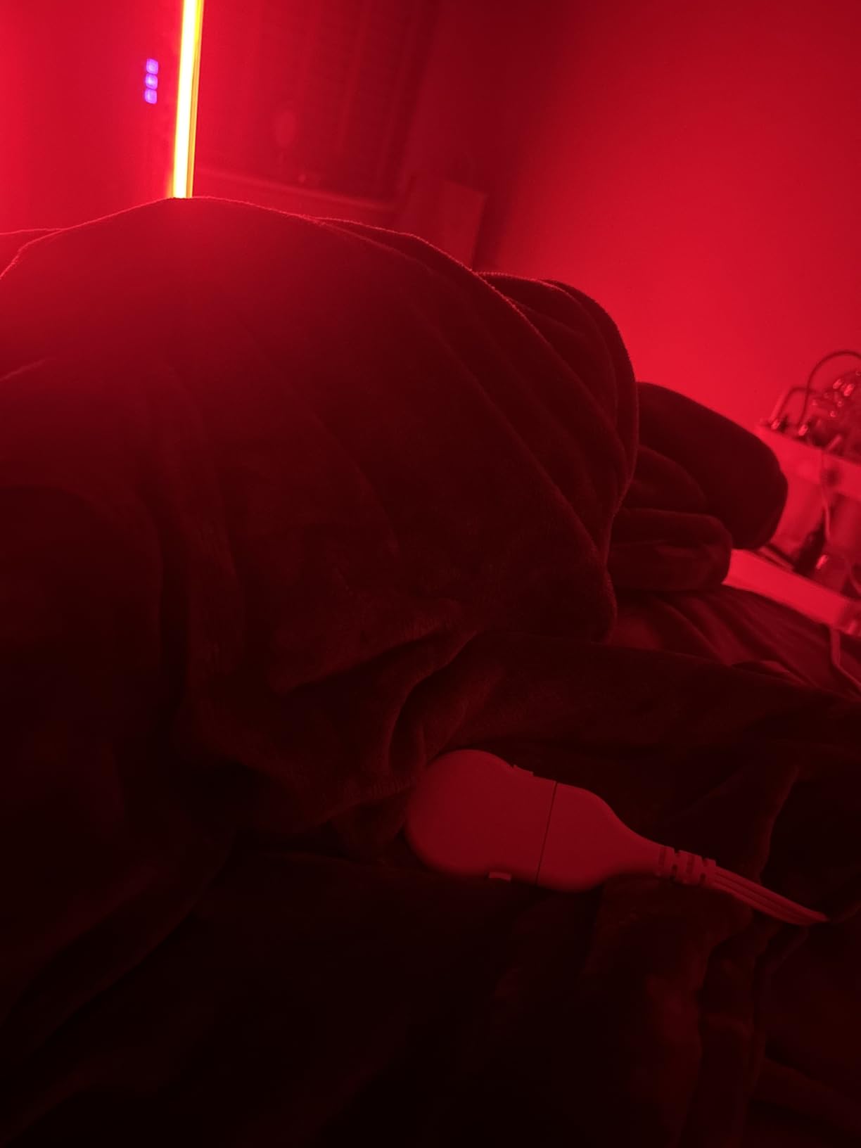 Heated Throw Blanket with 1-9 hrs Timer Auto-Off & 8 Heating Levels, Flannel Electric Blanket Throw ETL Certification, Machine Washable Full Body Warming Blankets customer photo 1