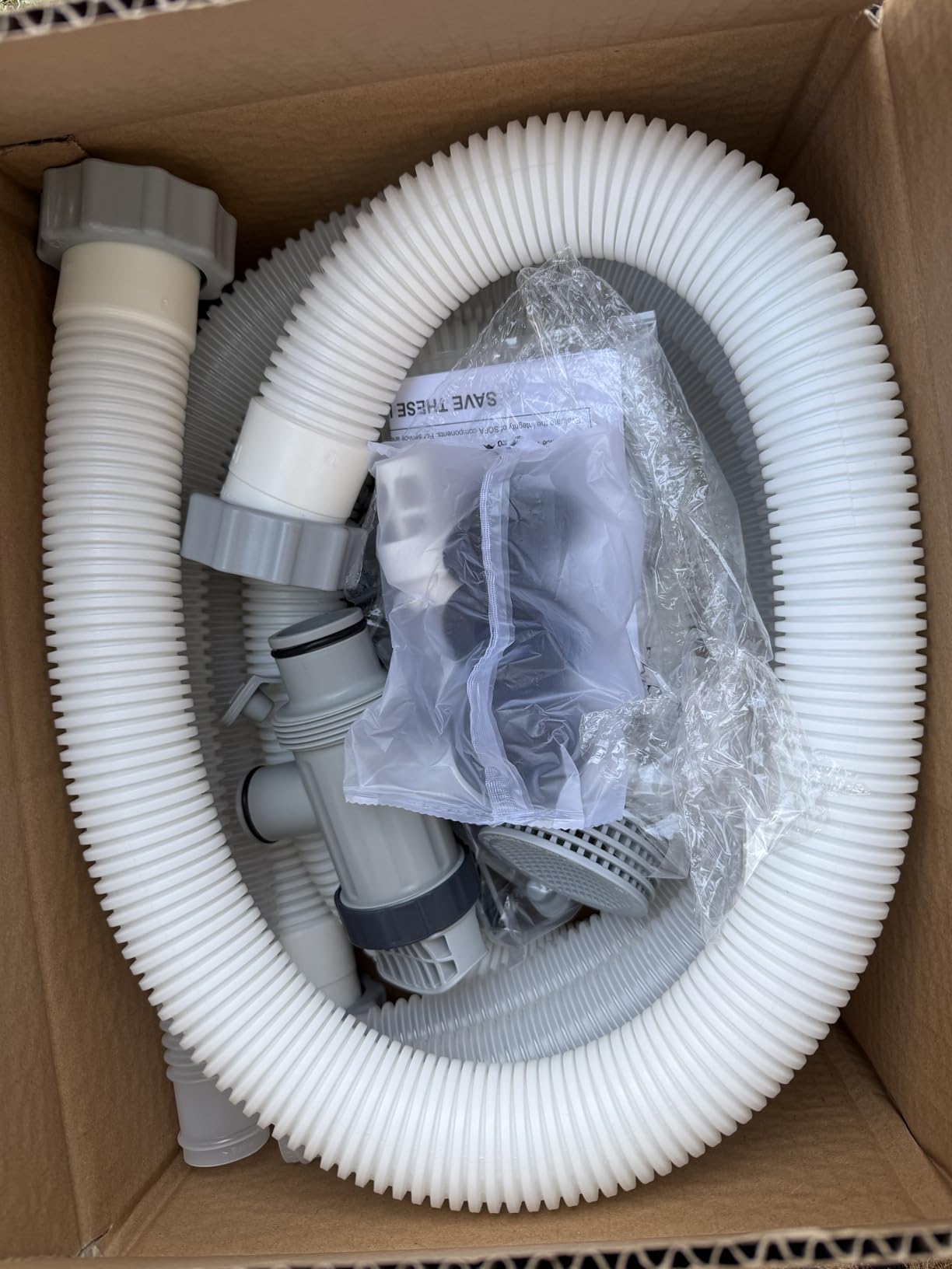 INTEX 26721MZ 14ft x 42in Prism Frame Clearview Premium Above Ground Pool Set: Includes 1000 GPH Krystal Clear Cartridge Filter Pump - 3357 Gallon Capacity - Age Grade 6+ customer photo 1