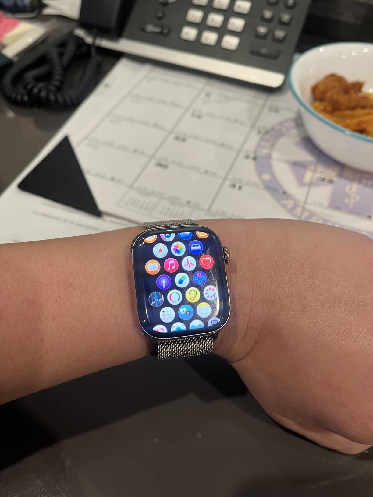 Apple Watch Series 11 [GPS 42mm] Smartwatch with Jet Black Aluminum Case with Black Sport Band - S/M. Sleep Score, Fitness Tracker, Health Monitoring, Always-On Display, Water Resistant customer photo 1