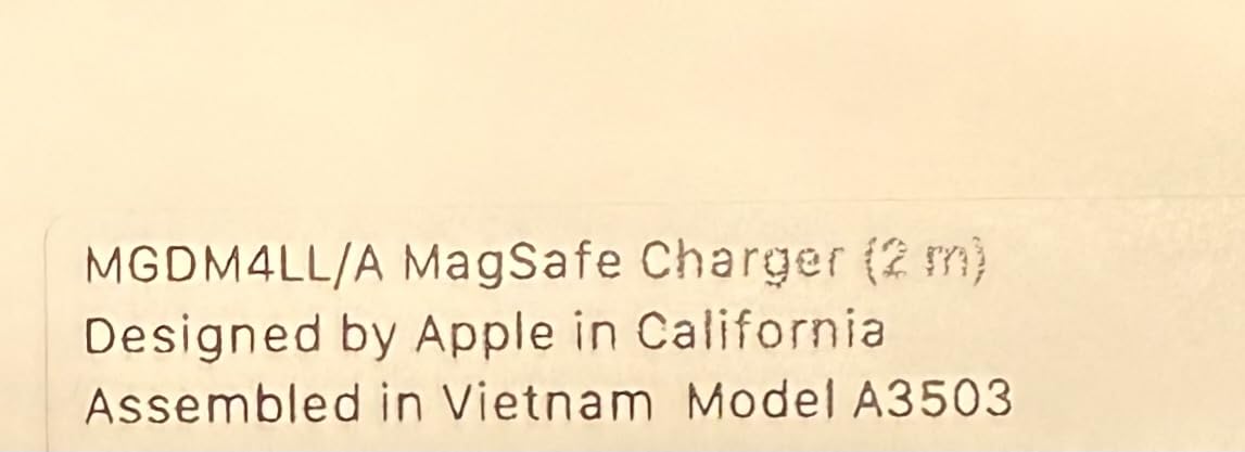 Apple MagSafe Charger (2 m): Wireless Charger with Fast-Charging Capability customer photo 2