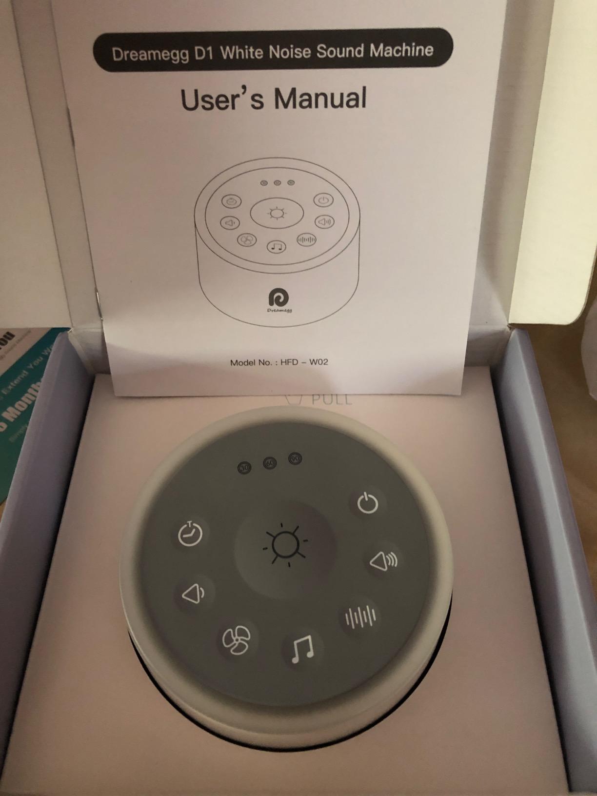 Dreamegg White Noise Machine for Adults - 10W Powerful Sound Machine with 29 Soothing Sounds, Noise Masking for Snoring, Traffic & Office Privacy, Ideal for Home, Travel & Deep Sleep customer photo 1