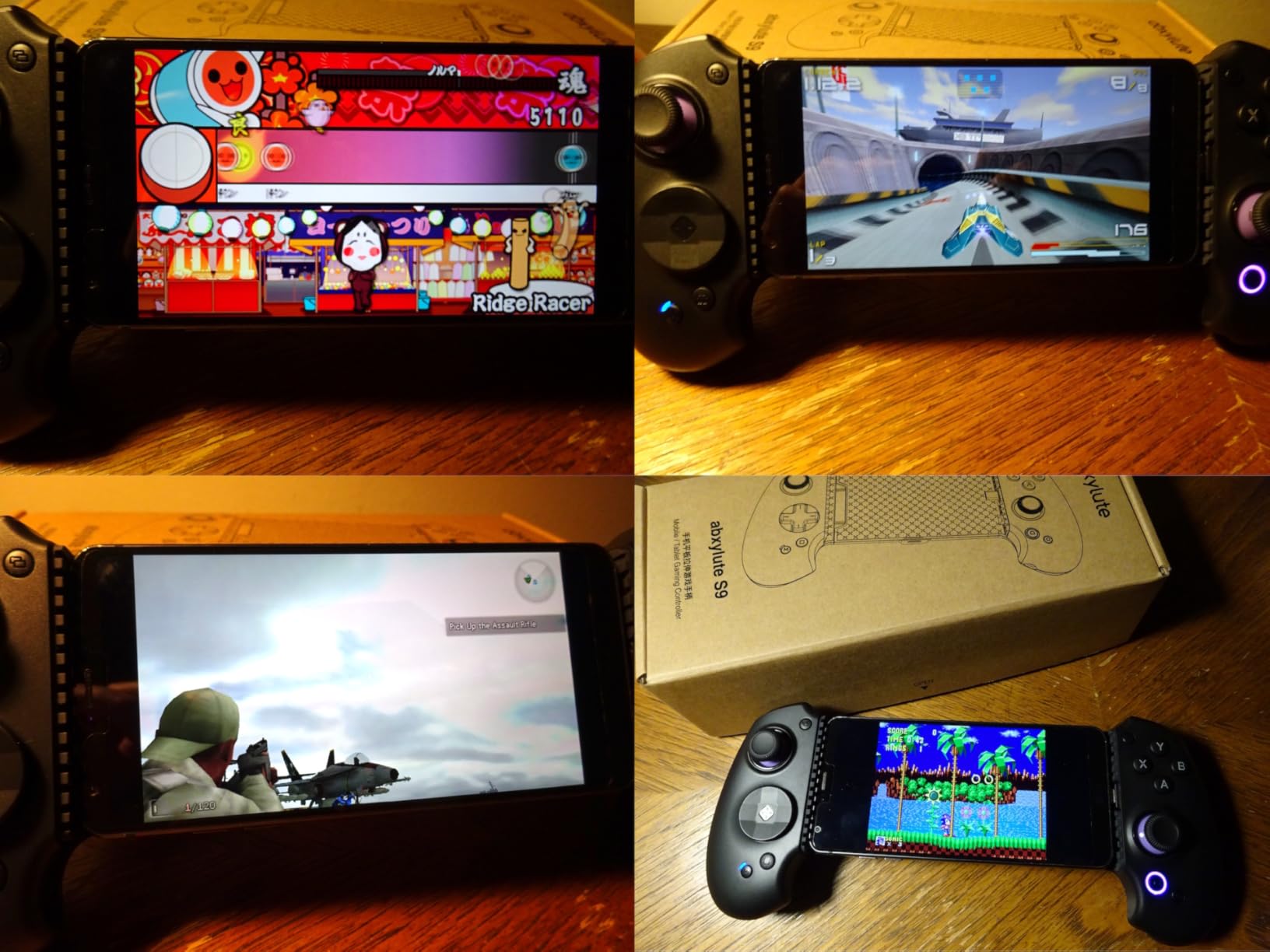 abxylute S9 Full-Size Gaming Phone Controller for iPhone 15/16/17, iPad Mini 6/7 Android Tablet Bluetooth TypeC Mobile Gamepad Free Button Mapping Genshin Impact, Hall Effect Joystick customer photo 2