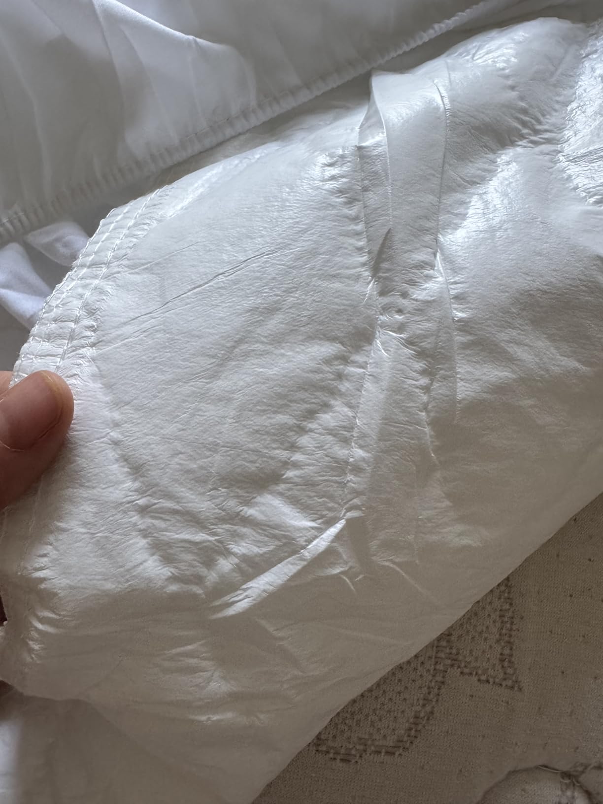 Queen Size Dual Layer 4 Inch Memory Foam Mattress Topper for Pressure Relief, 2