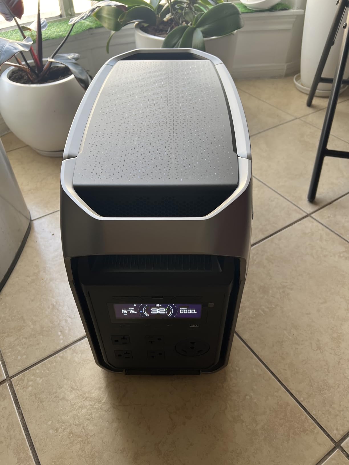 EcoFlow DELTA 3 Ultra Plus Portable Power Station with 2X400W Solar Panel, 3072Wh LiFePO4 Battery, 3600W (7200W Surge) Output, Expandable to 11kWh, Reliable Home Battery Backup & Camping customer photo 1