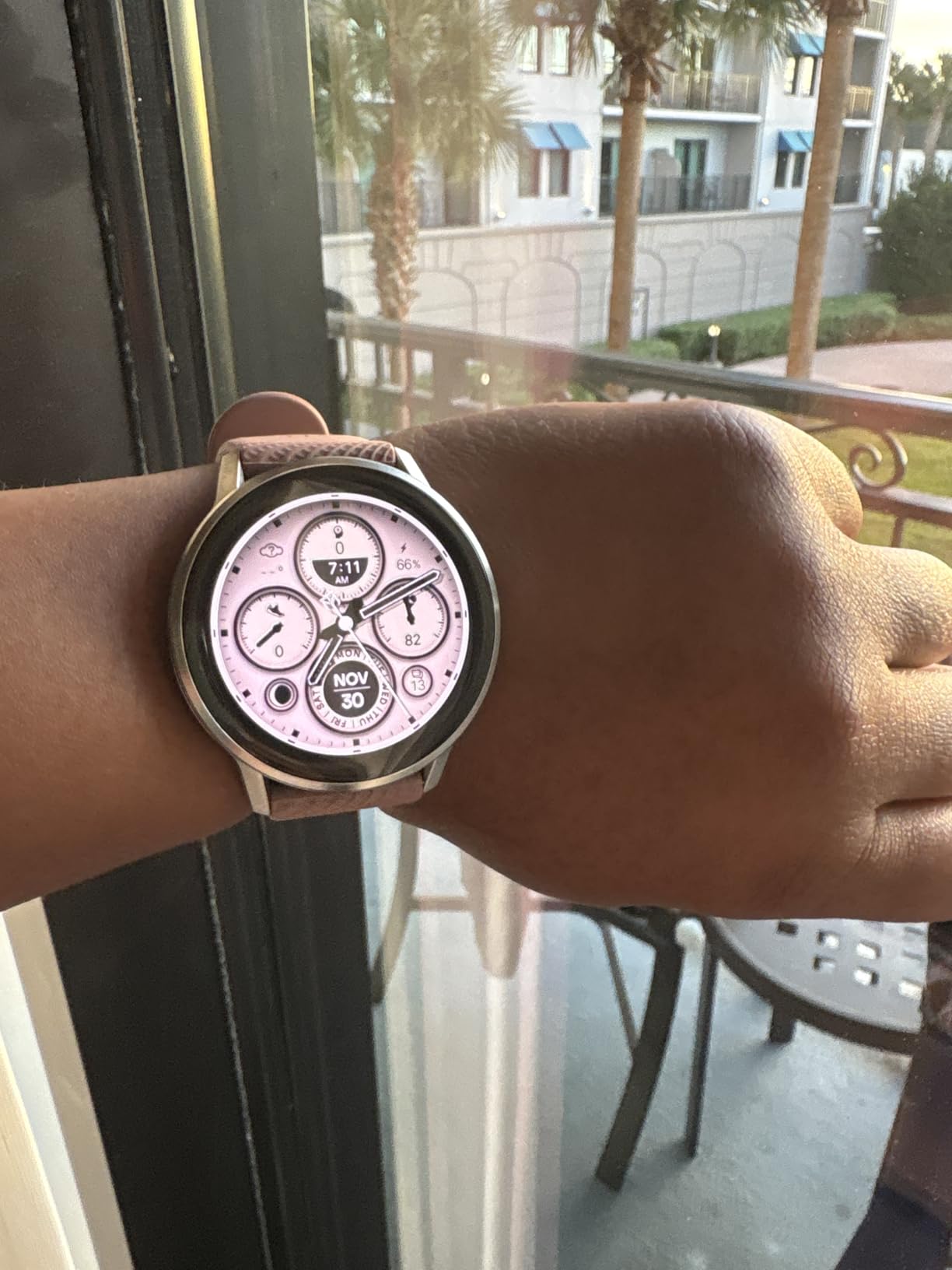 Venu 4, 45mm, Advanced Health and Fitness GPS Smartwatch, Bright and Colorful Display, Built-in Flashlight, 12 Days of Battery Life, Slate with Black Silicone Band customer photo 2