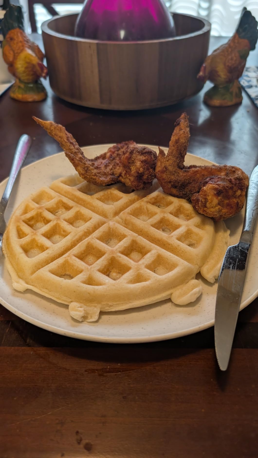 Oster Nonstick Belgian Waffle Maker, Nonstick Ceramic Waffle Iron customer photo 1