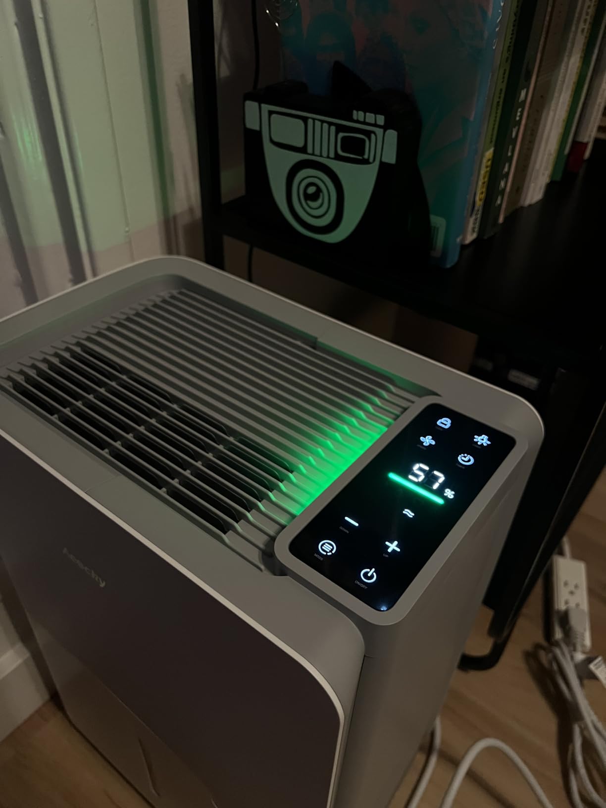 50 Pint/Day Compressor Dehumidifier, AEOCKY 3500Sq.Ft for Basement, Home, Bedroom, Bathroom, with Drain Hose, Intelligent Humidistat, Quiet customer photo 1