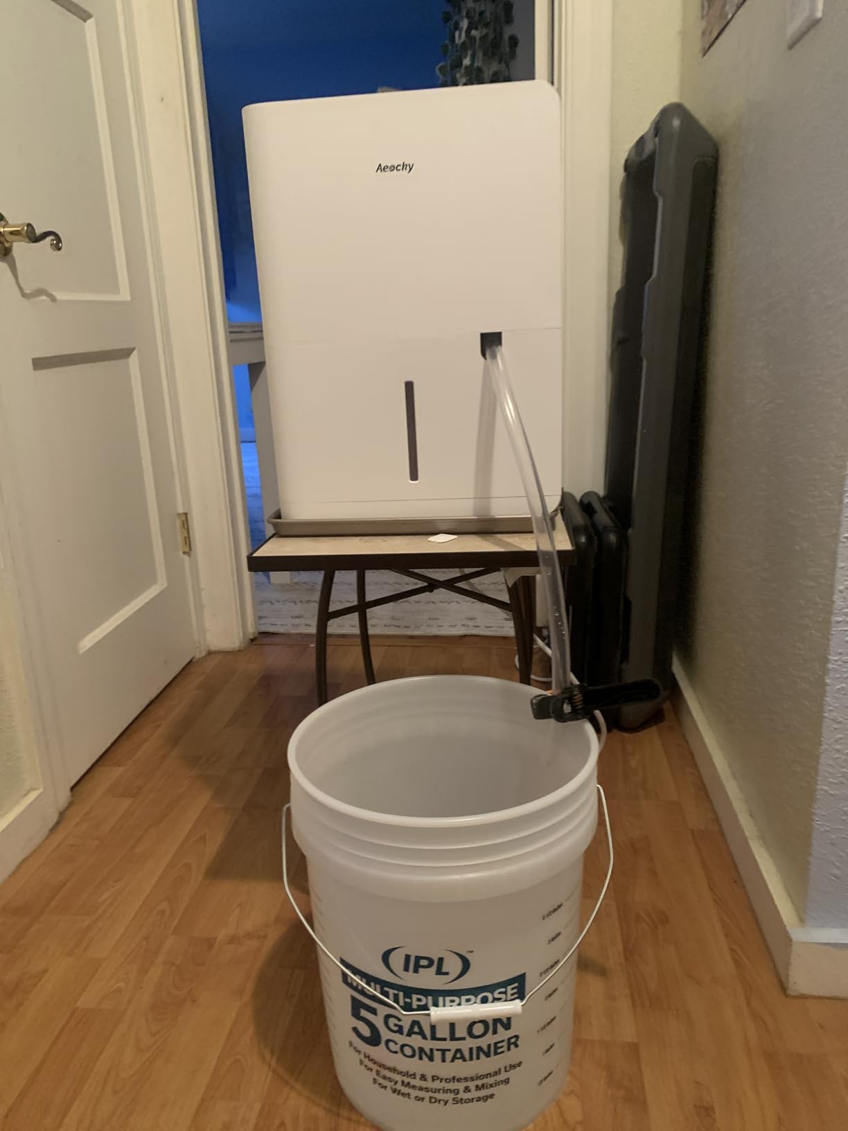 50 Pint/Day Compressor Dehumidifier, AEOCKY 3500Sq.Ft for Basement, Home, Bedroom, Bathroom, with Drain Hose, Intelligent Humidistat, Quiet customer photo 2