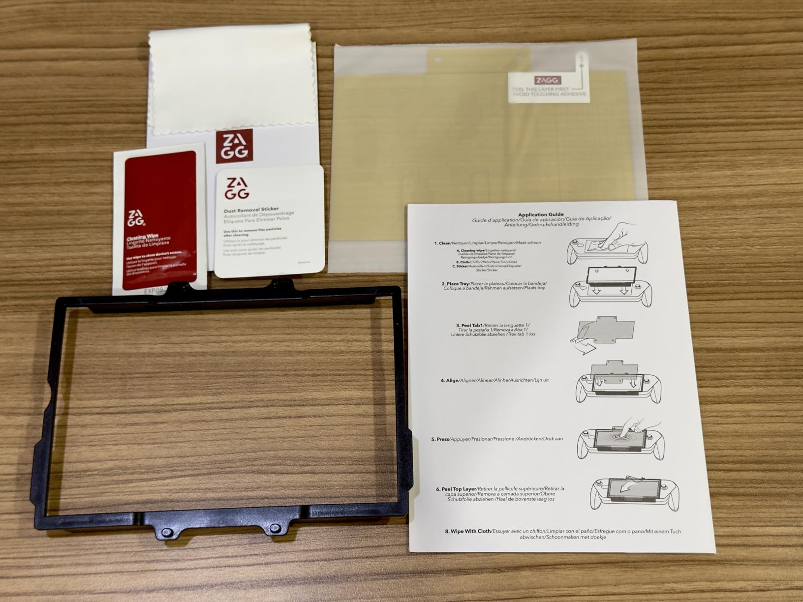 ZAGG Glass+ Screen Protector for ROG Xbox Ally X & ROG Xbox Ally - 3X Stronger Tempered Glass, Scratch & Smudge Resistant, Smooth Silky Touch, Easy Bubble-Free Installation, Anti-Fingerprint Design customer photo 2