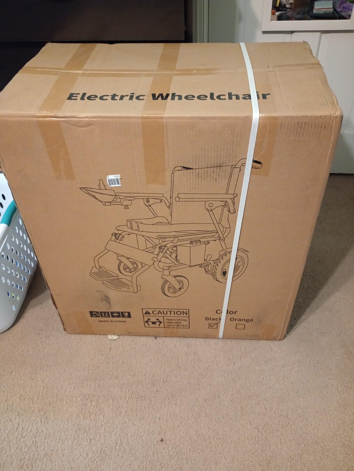 Electric Wheelchairs for Adults, Foldable Power Wheelchair, 15 Miles Longer Range, 500W Dual Motors, All Terrain Portable Motorized Wheelchair for Seniors Support 350 lbs customer photo 2