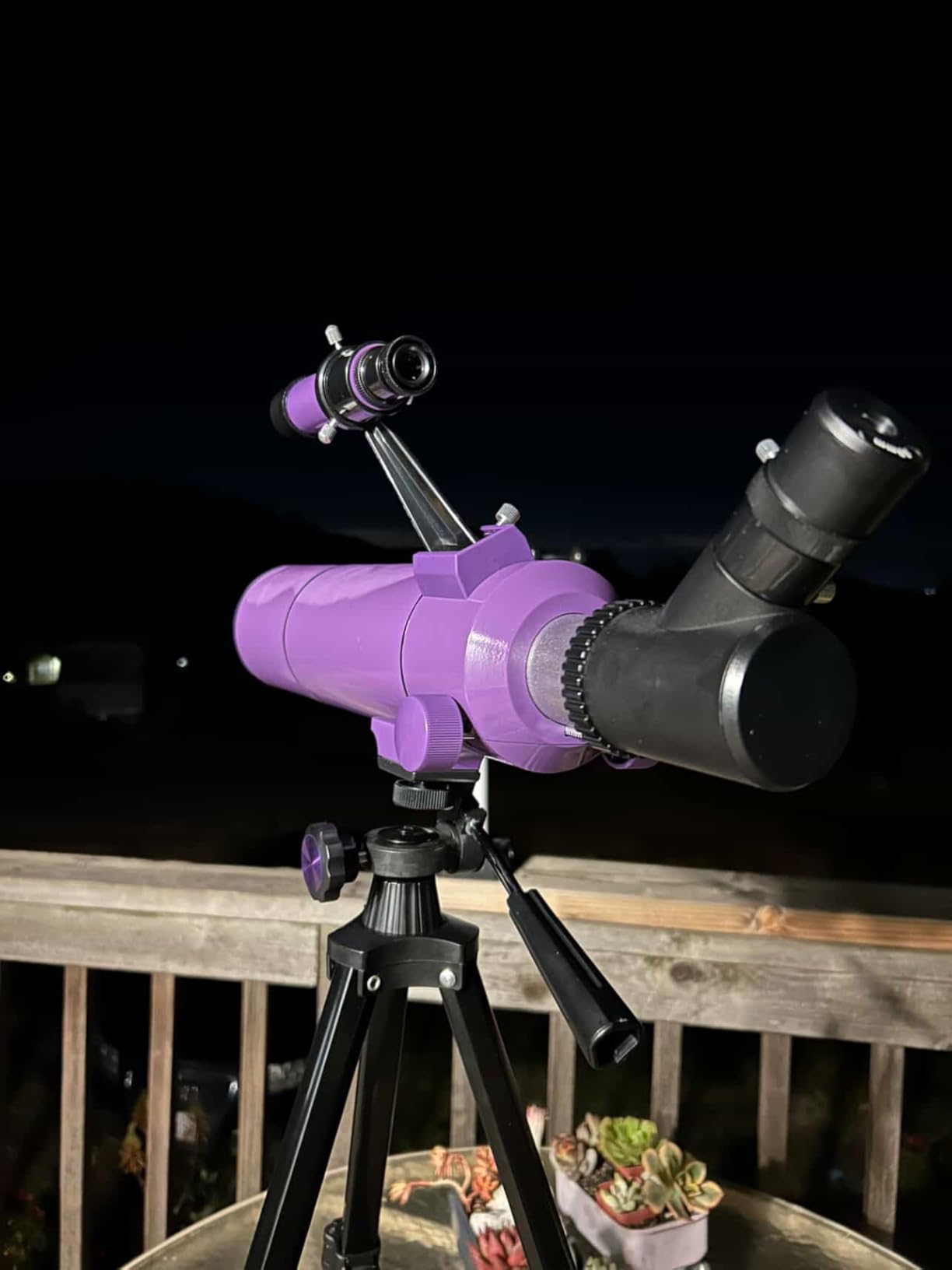 Telescope for Kids & Adults, 80mm Aperture 500mm Astronomical Professional Telescope for Adults High Powered, Portable Travel Telescopes for Beginners with Tripod & Adapter, Stickers, Backpack customer photo 1