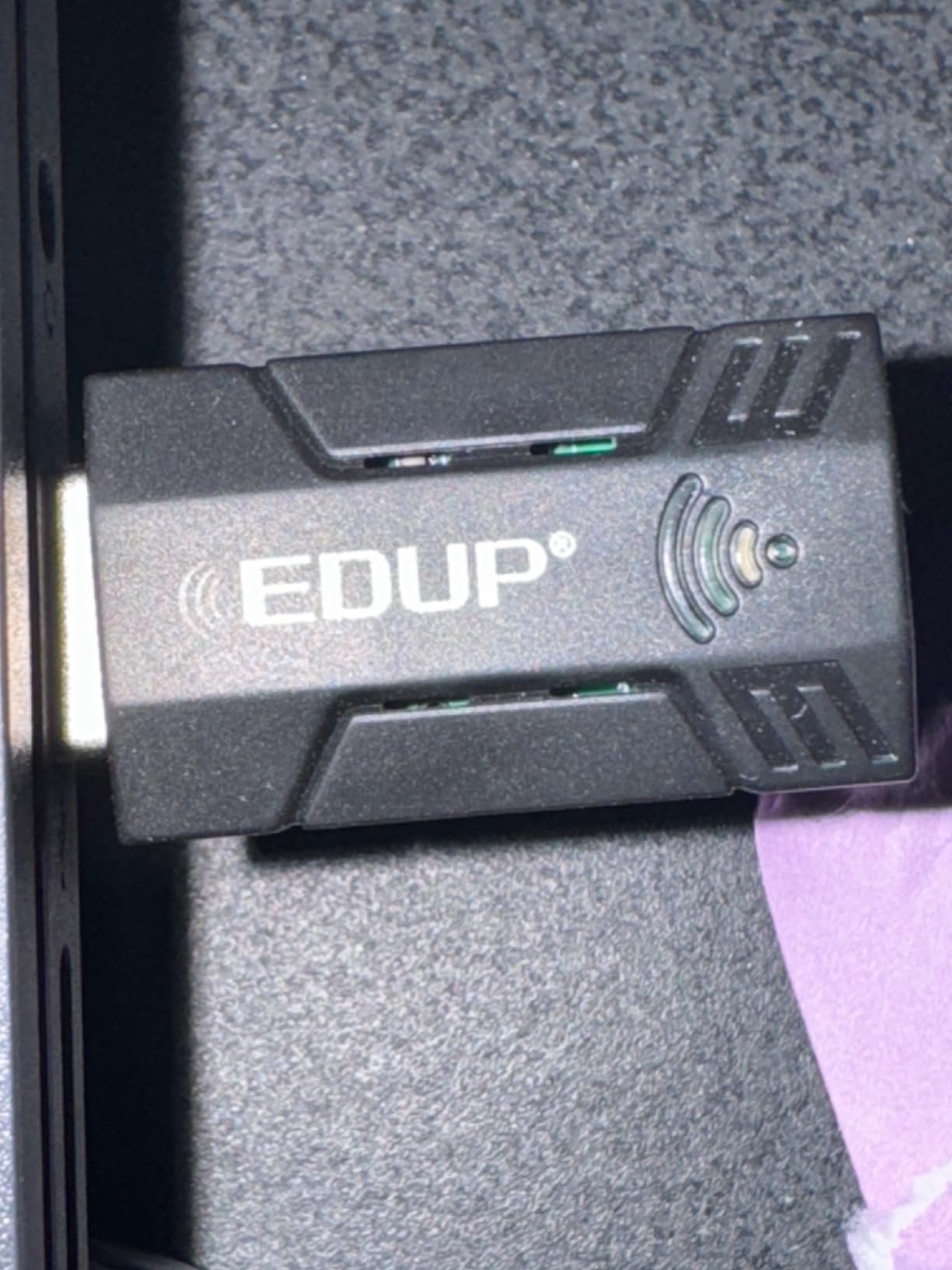 EDUP Mini USB 3.0 WiFi 6E Adapter for PC, AXE3000, 802.11ax, Tri-Band 6GHz/5GHz/2.4GHz, USB Wi-Fi Dongle Wireless Network Card, Support Windows 11/10 (Install Driver) & Linux (Plug and Play) customer photo 1