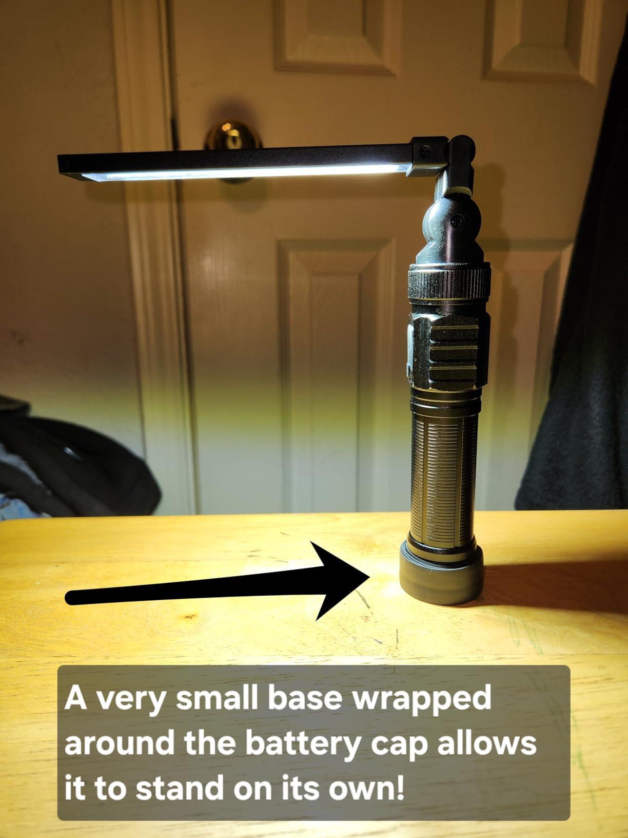 2-Pack Magnetic Work Light, All Aluminum and 1500 High Lumens Rechargeable LED Work Light, 7 Mode and 360 Degree Rotation Mechanic Light, Rechargeable Flashlight for Car Repairing customer photo 1