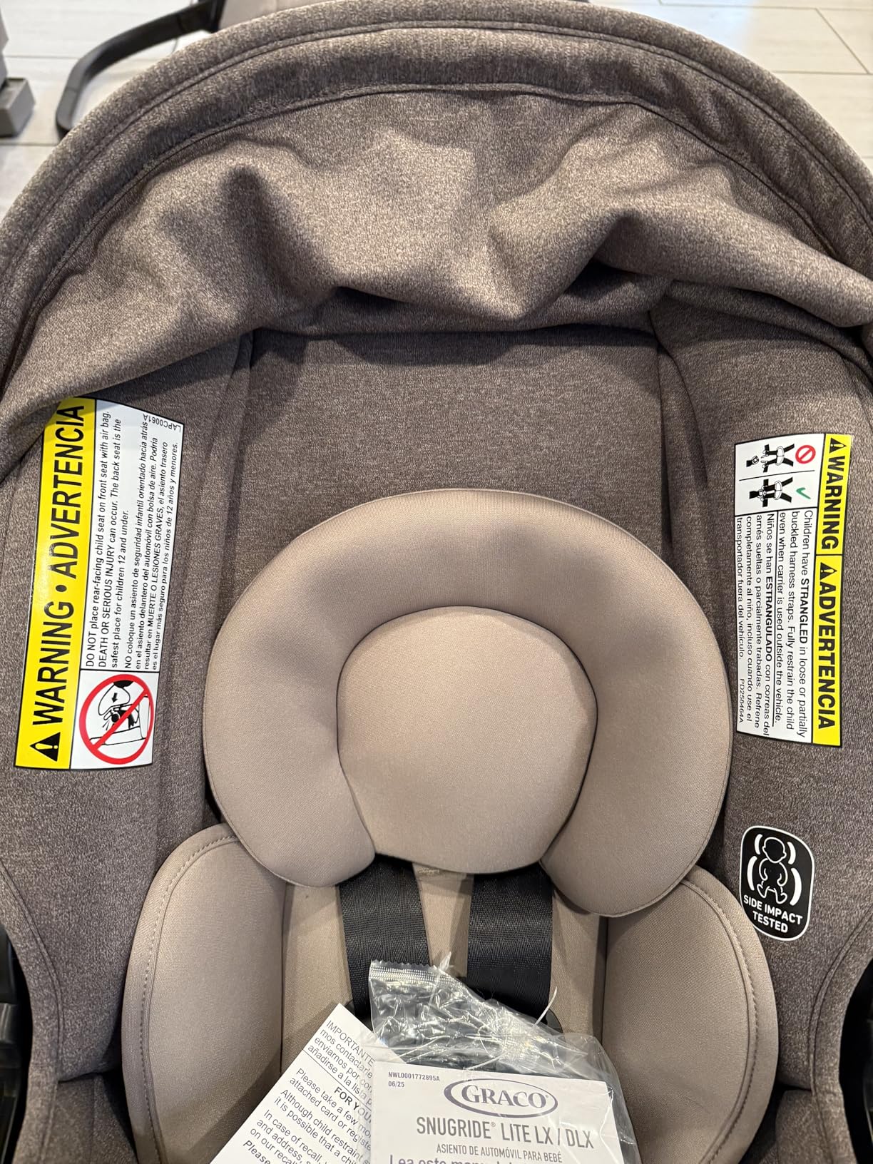 Graco Merge 360 Travel System - Swivel Wheel Car Seat Stroller Combo, Easy Folding Baby Stroller with SnugRide Lite DLX Infant Car Seat, Front and Rear 360-Degree Rotating Wheels Infant Stroller customer photo 1