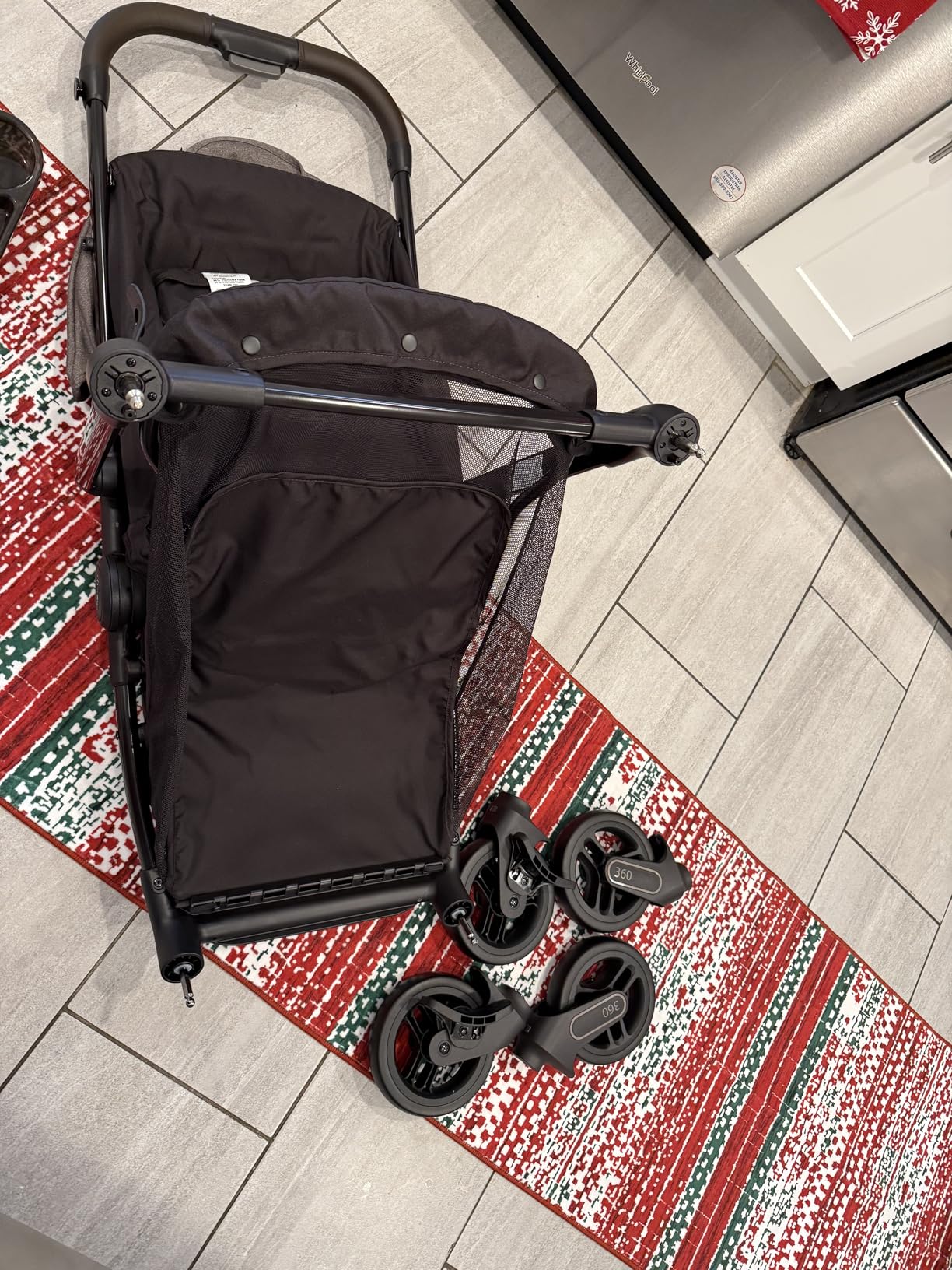 Graco Merge 360 Travel System - Swivel Wheel Car Seat Stroller Combo, Easy Folding Baby Stroller with SnugRide Lite DLX Infant Car Seat, Front and Rear 360-Degree Rotating Wheels Infant Stroller customer photo 2