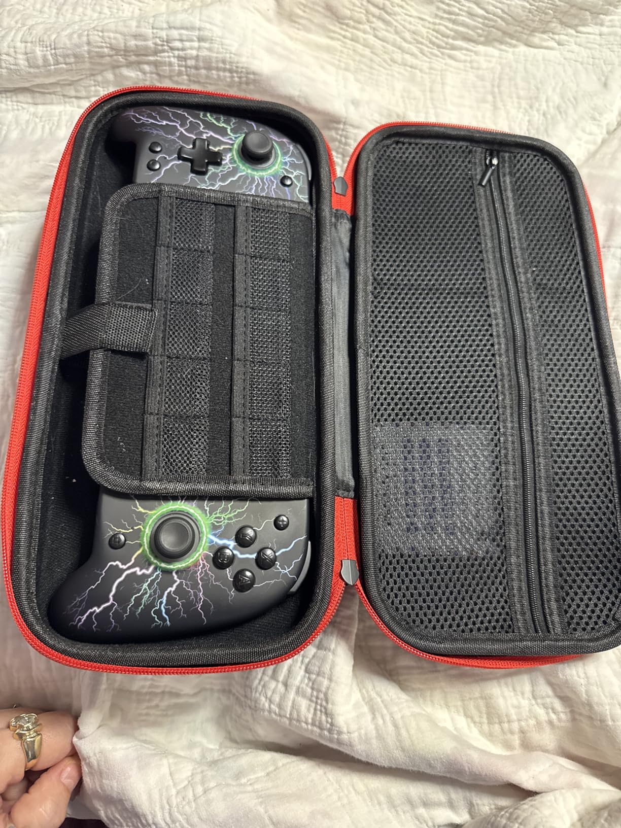 Switch 2 Controller (Not for All Switch 1) - Hall Effect Joysticks & Enhanced Grip - One Piece Switch Joypad Replacement Switch 2 Pro Controller with 8-Color RGB Lighting, Turbo, Macros, KeyLinker App customer photo 2