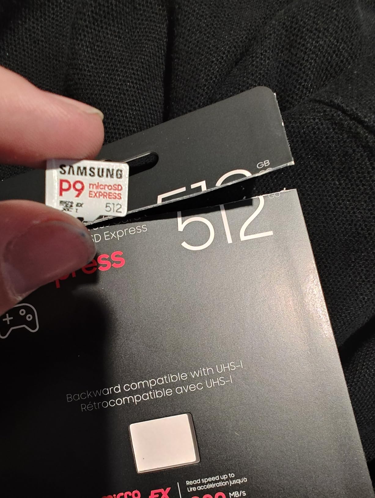 Samsung P9 Express microSD Express Card, 256GB microSDXC Memory Card, Up to 800 MB/s, for Nintendo-Switch 2, (MB MK256T/AM) customer photo 1