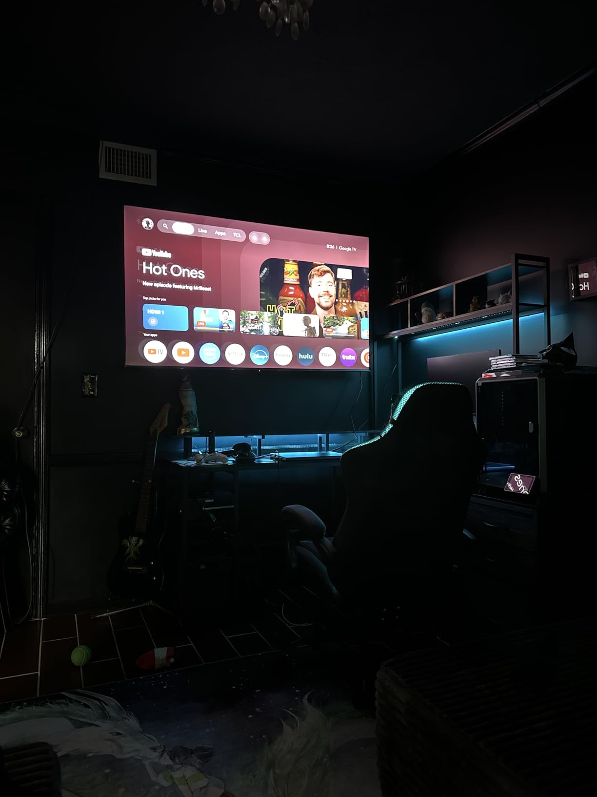 TCL 75 Inch Class T7 Series | 4K QLED HDR | 75T7, 2025 Model | 120HZ-144HZ High Brightness Smart Google TV Dolby Atmos Audio | Voice Remote Alexa Gaming Streaming Television customer photo 2