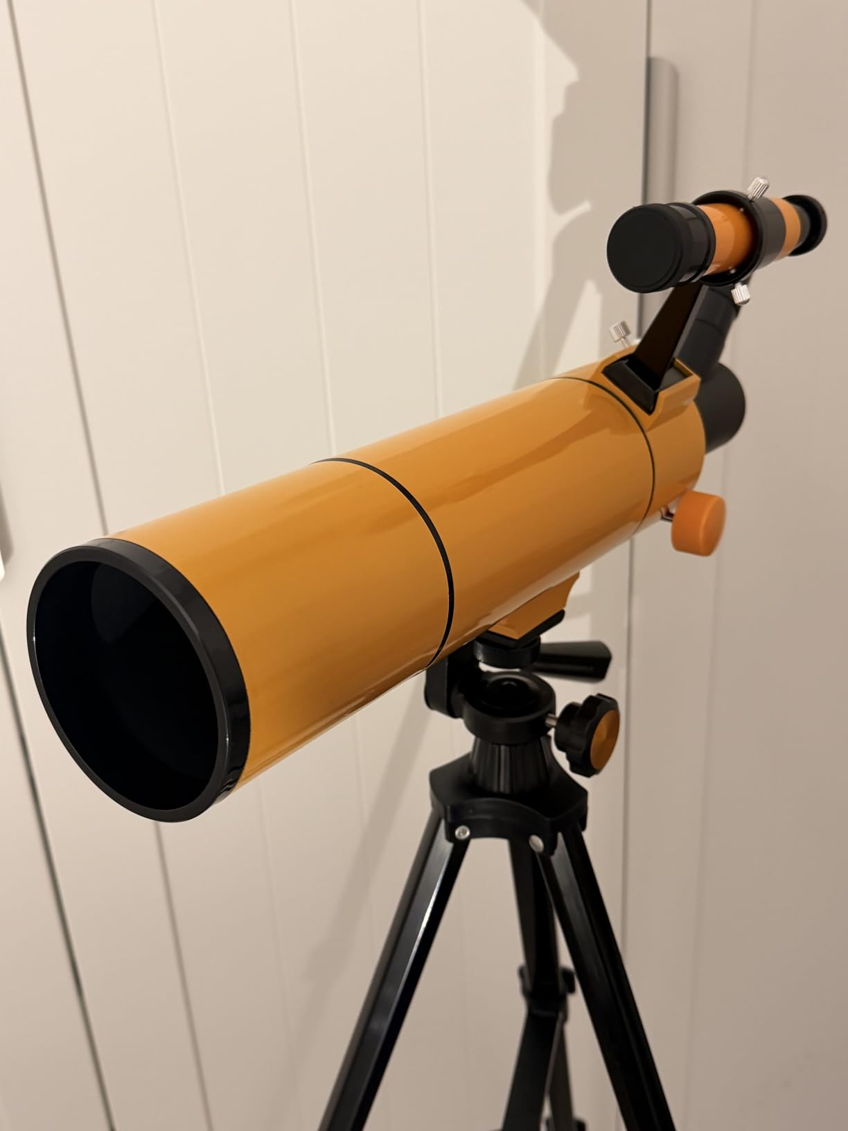 Telescope for Adults & Kids, 80mm Aperture 500mm Portable Refractor Telescope for Astronomy Beginners, Professional Travel Astronomical Telescopes with Tripod, Stickers, Phone Adapter, Backpack customer photo 2